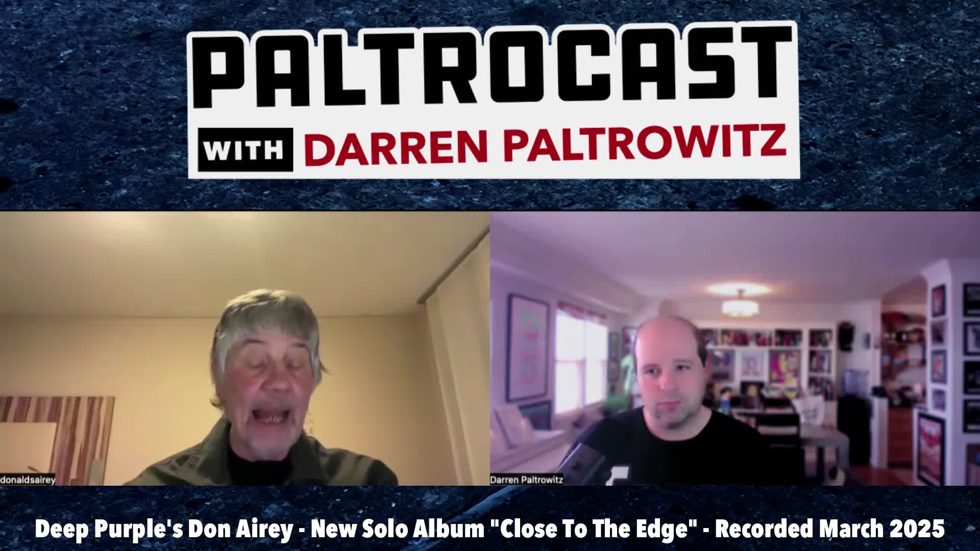 Thumbnail image for Paltrocast: Deep Purple's Don Airey and legendary songwriting and recording artist Russ Ballard