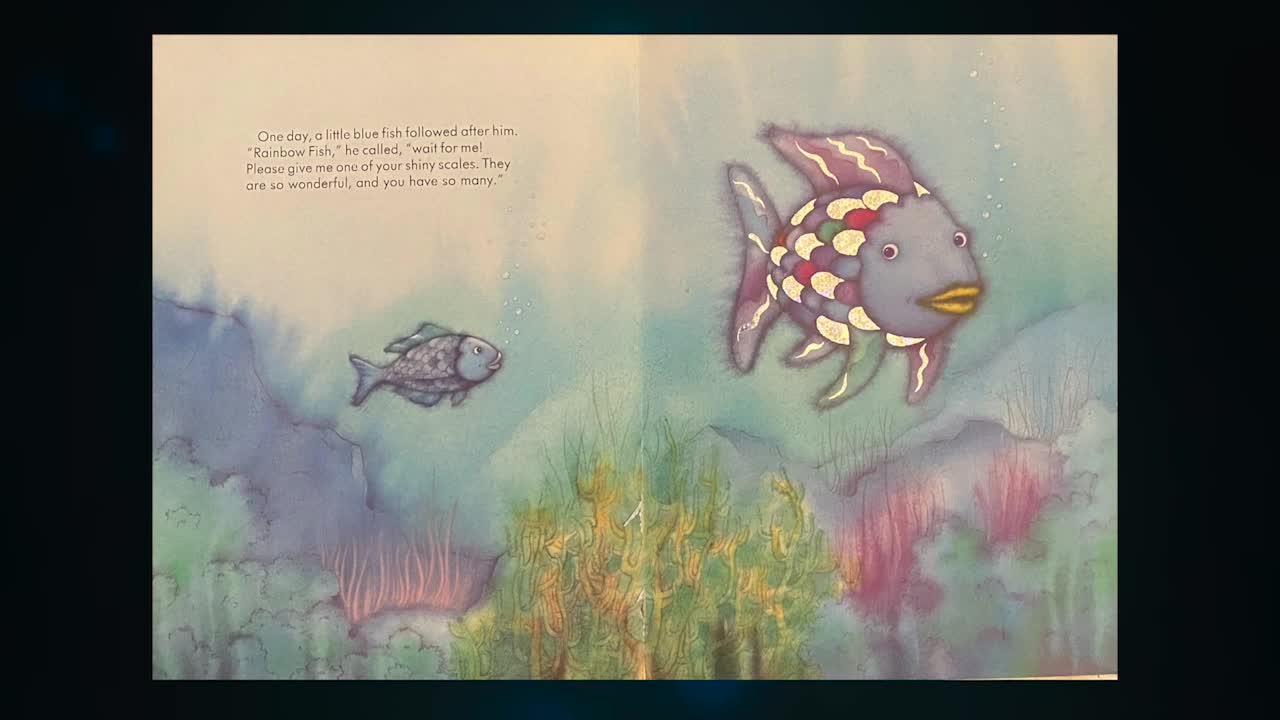 Thumbnail image for Cosette's Enchanted Journeys Ep.21, "Rainbow Fish," by Marcus Pfister