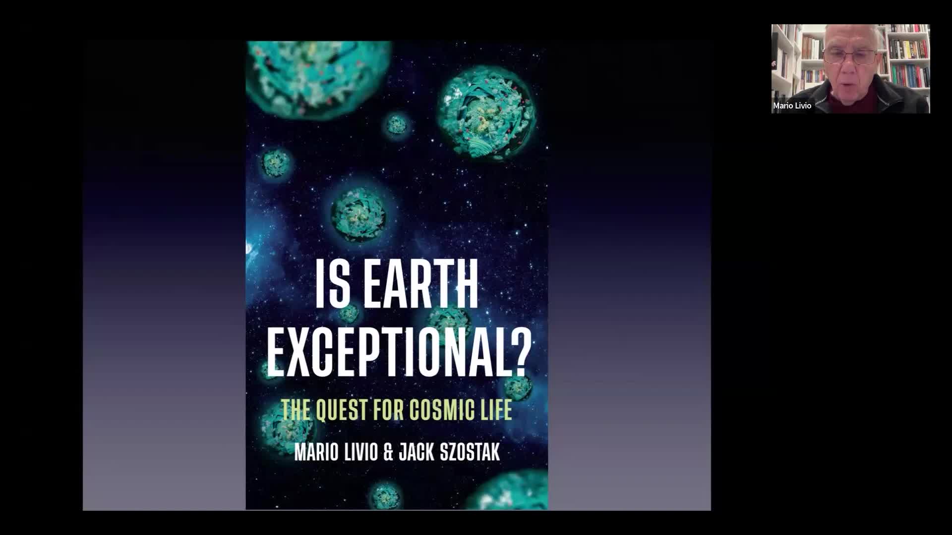 Science for the Public: Mario Livio, the distinguished former astrophysicist, Hubble Space Telescope