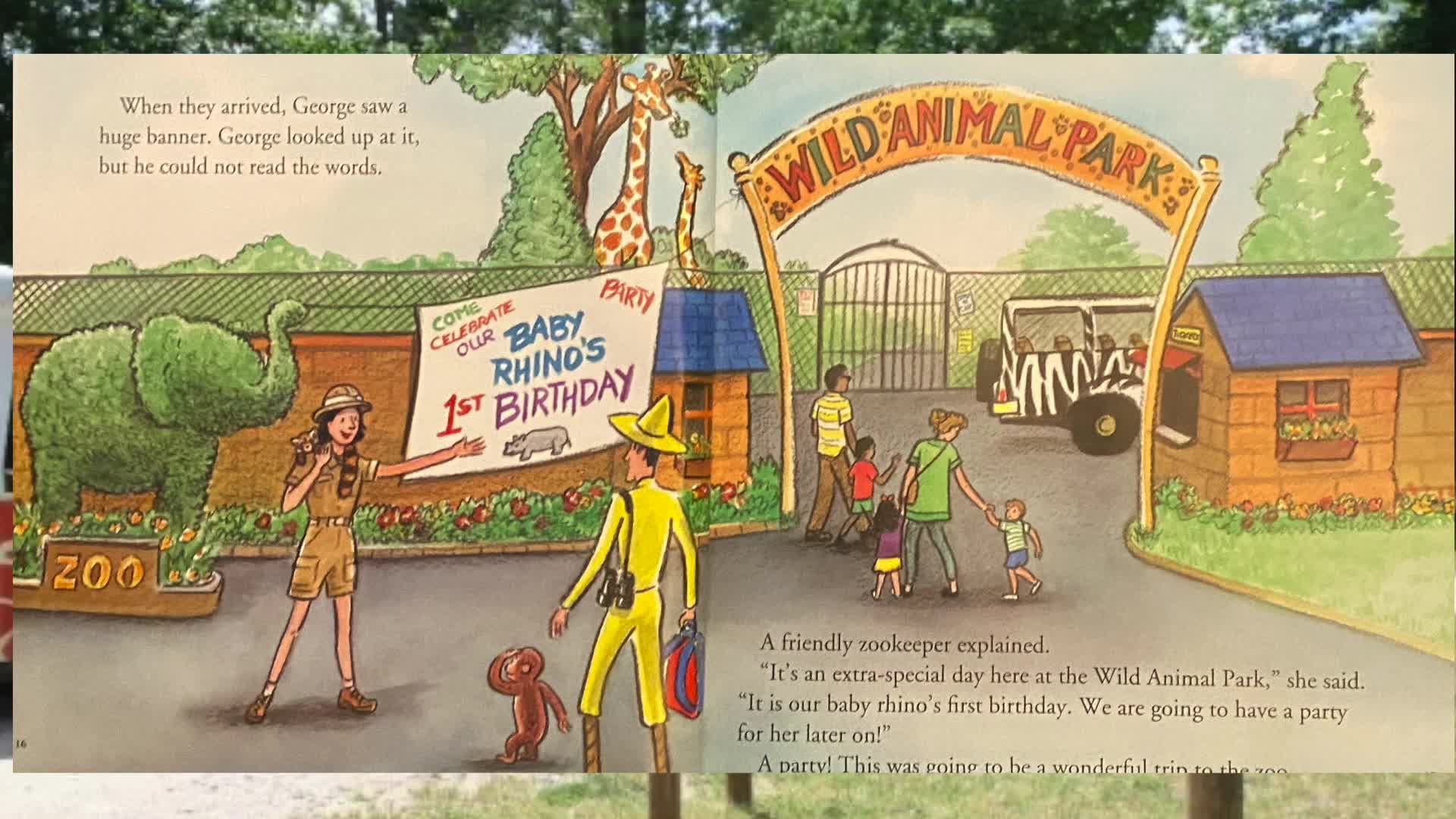 Thumbnail image for Cosette's Enchanted Journeys Ep. 25: "Curious George at the Zoo and at the Aquarium" by Margret & H.A. Rey