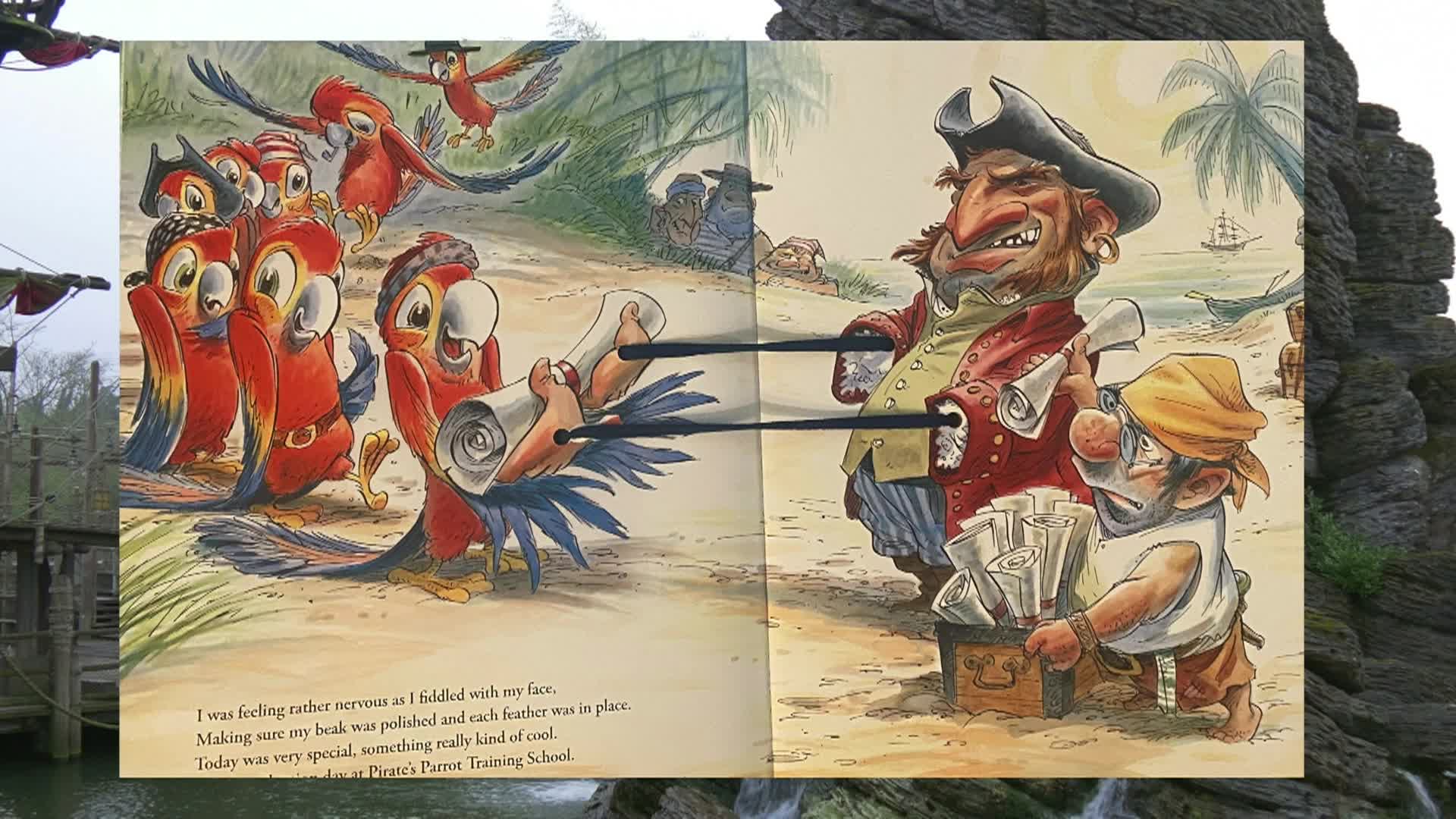 Thumbnail image for Cosette's Enchanted Journey: A Parrot's Life for Me by Arlen Cohn