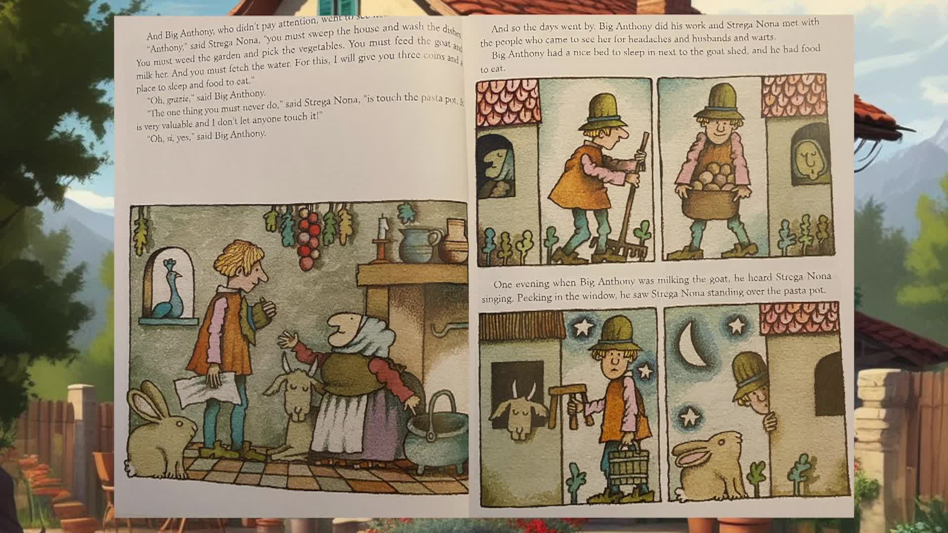 Cosette's Enchanted Journey's Ep. 43: "Strega Nona" by Tomie dePaola