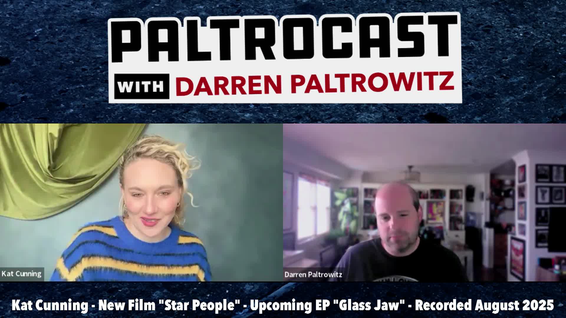 Paltrocast: actor/musician Kat Cunning, actor McCabe Slye and Gala from The HU