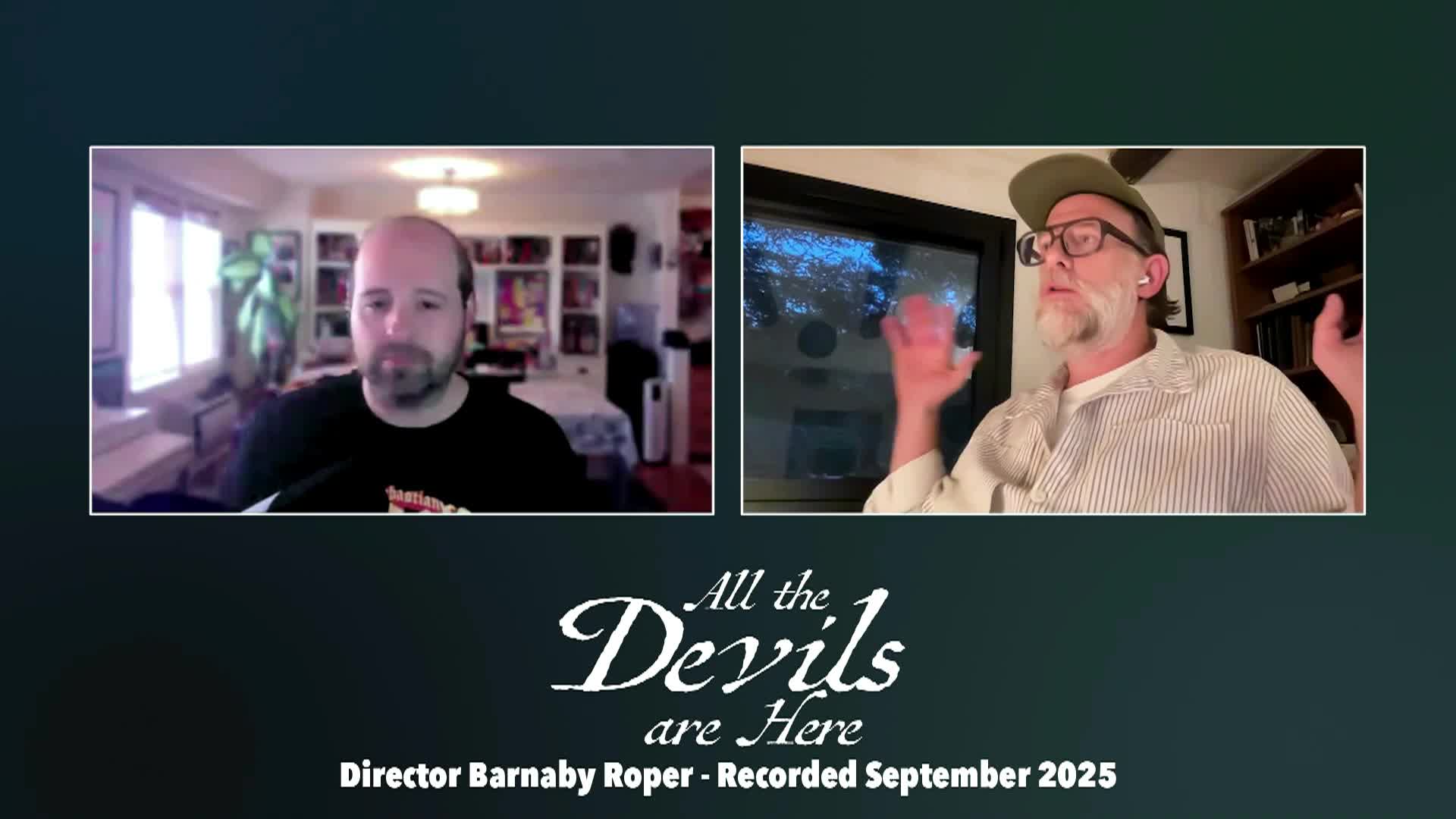 Paltrocast: dir Barnaby Roper, showrunner Amy Higgins, author Michael Buckley & vocalist Larissa Val