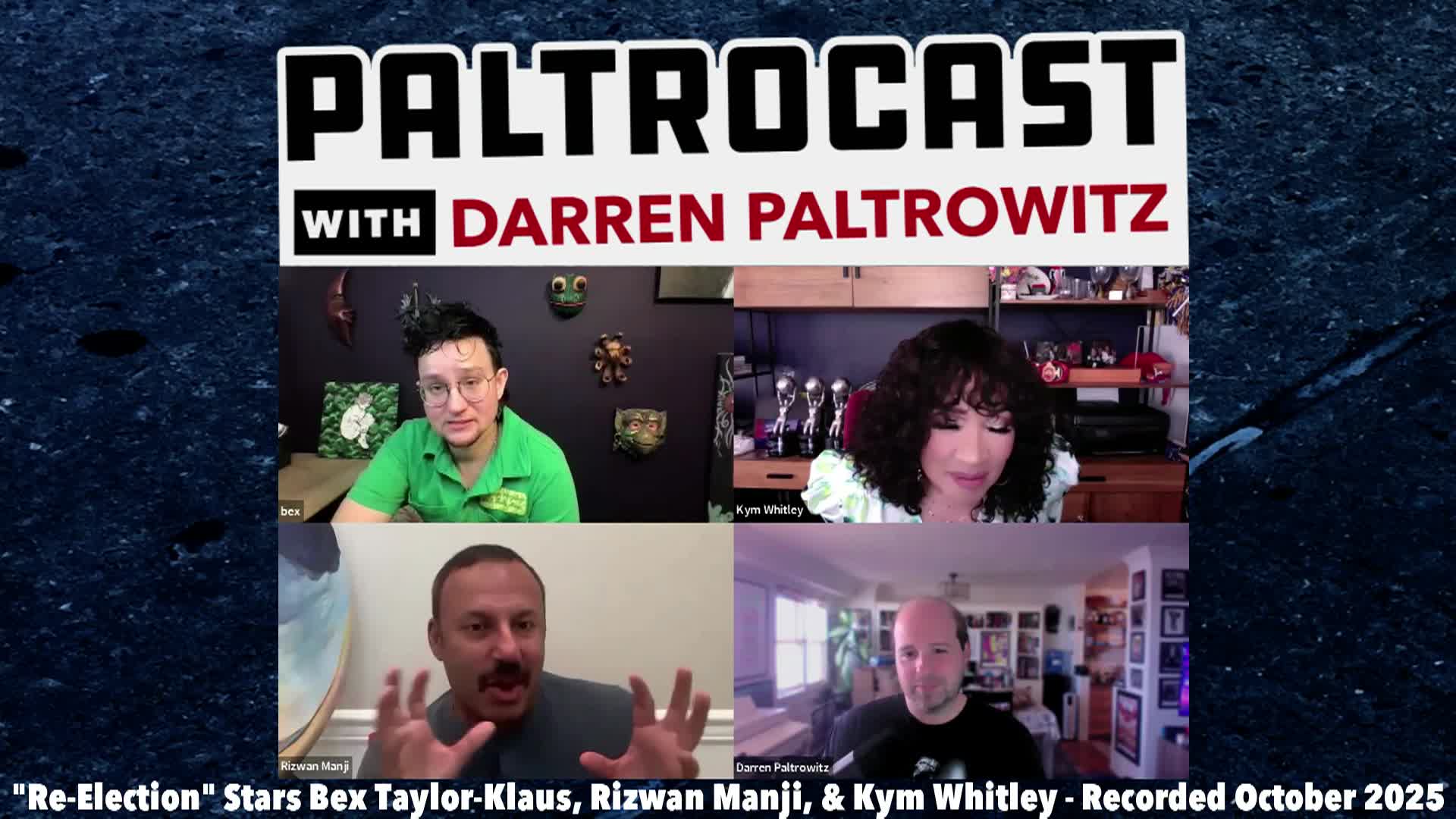 Paltrocast: Re-Elected stars, Tulsa King stars and Mike "Cash Flo" Walden & musician Andres Cepeda