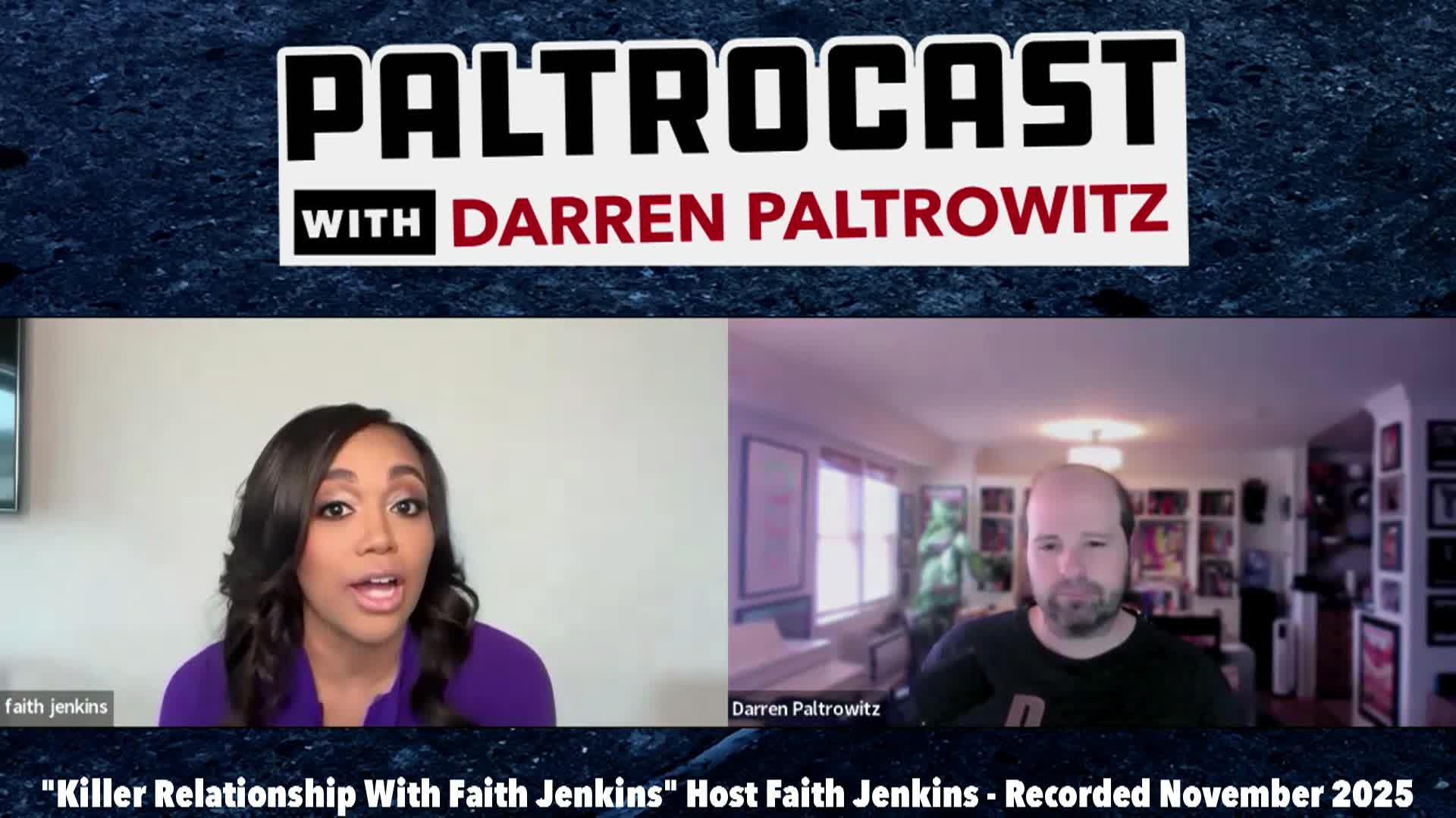 Thumbnail image for Paltrocast: Killer Relationship With Faith Jenkins host Faith Jenkins & Testament guitarist Alex Skolnick