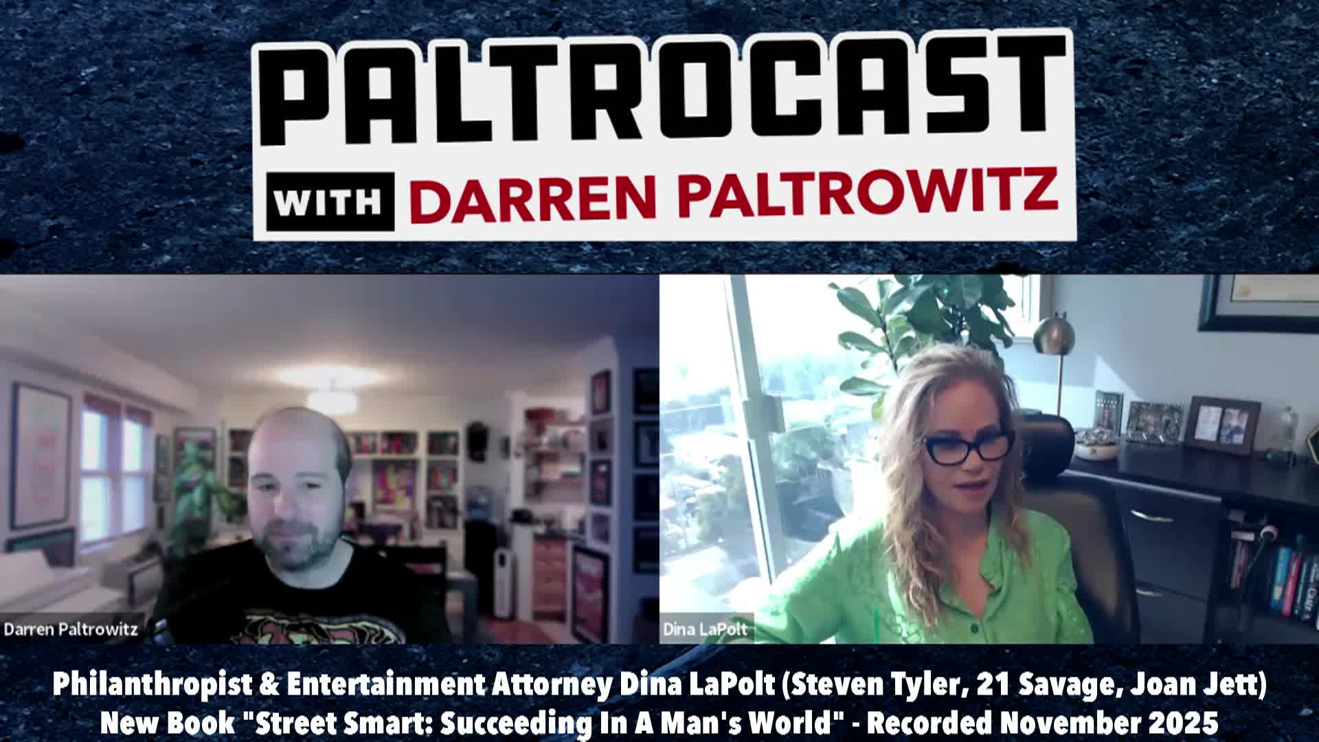 Thumbnail image for Paltrocast: author, philanthropist and top entertainment attorney Dina LaPolt & "ALEX VS. AROD" directors