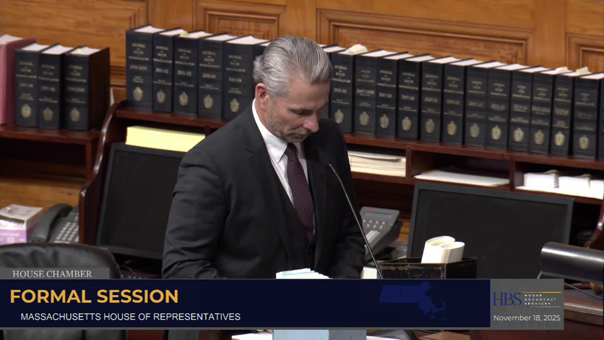 MA House of Rep Formal Session: $3.3B long-term borrowing for  college and university campus infrastructure