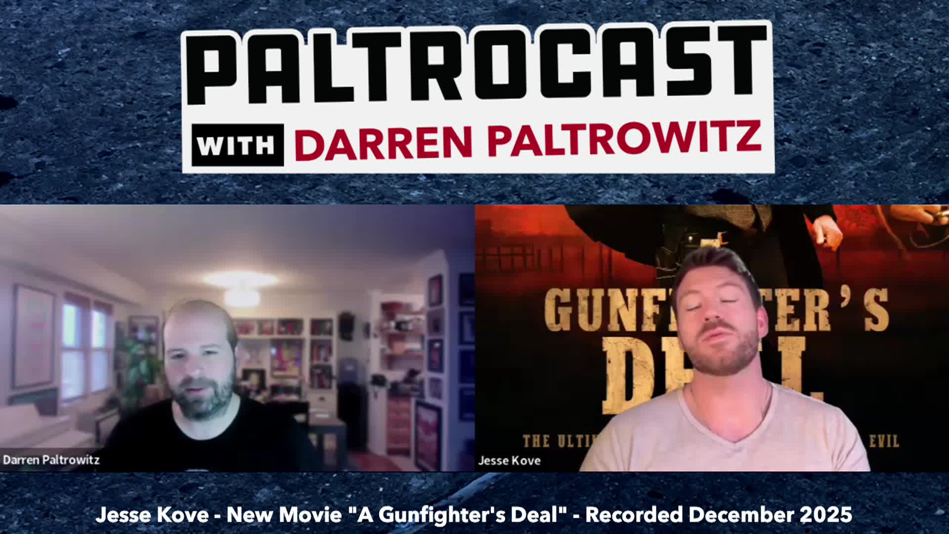 Paltrocast: actor/producer Jesse Kove and award-winning composer Ceiri Torjussen