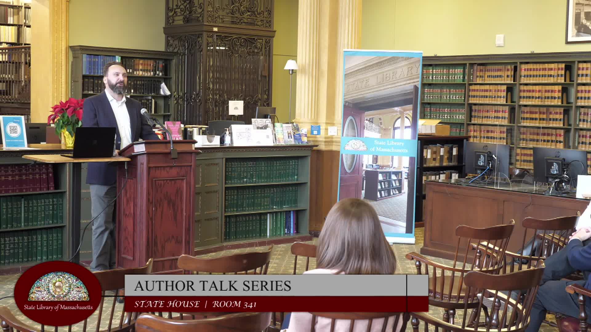 MA State Library Author Talk Series: Paul Collins, Supreme Bias: Gender & Race in US Supreme Court Confirmation Hearings