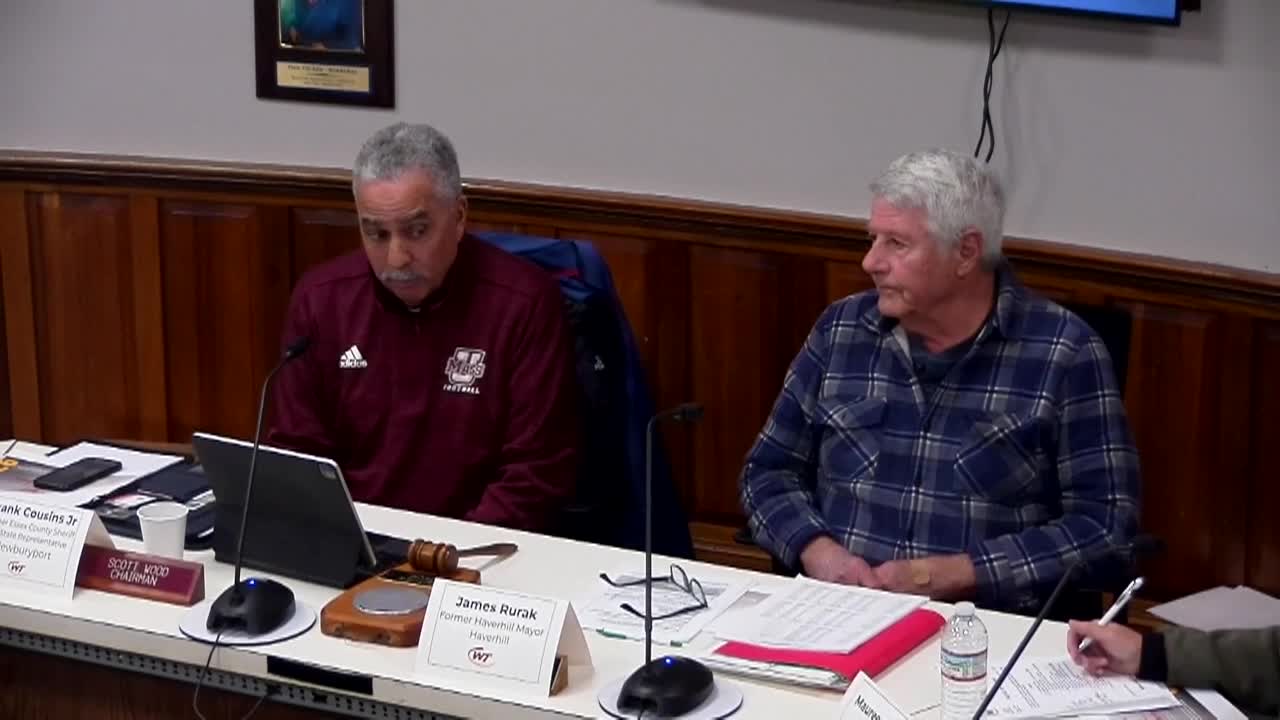 Whittier School Building Committee Meeting  12/15/25 Edu VOD