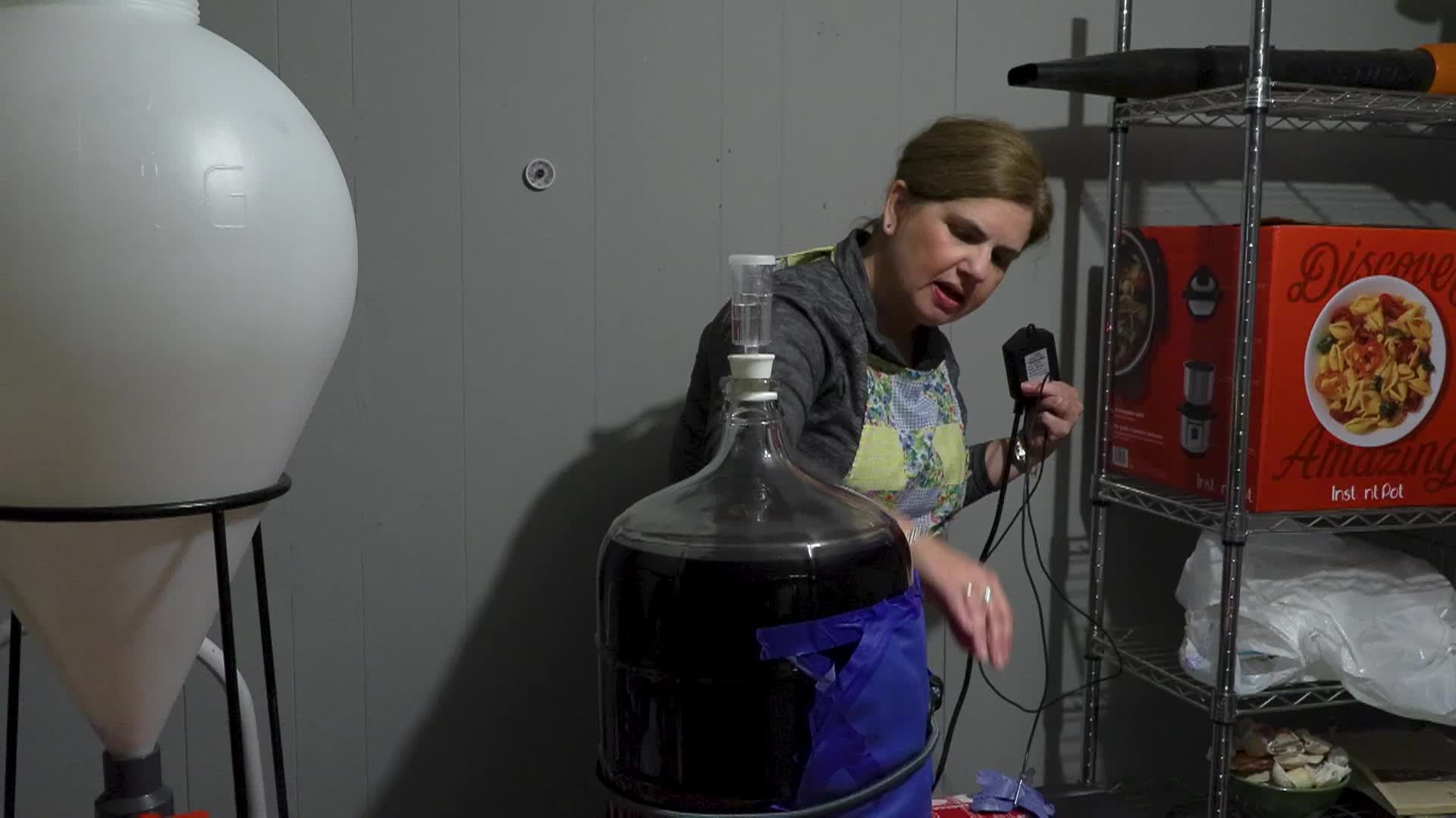 Winemaking with Kristen: Day 2