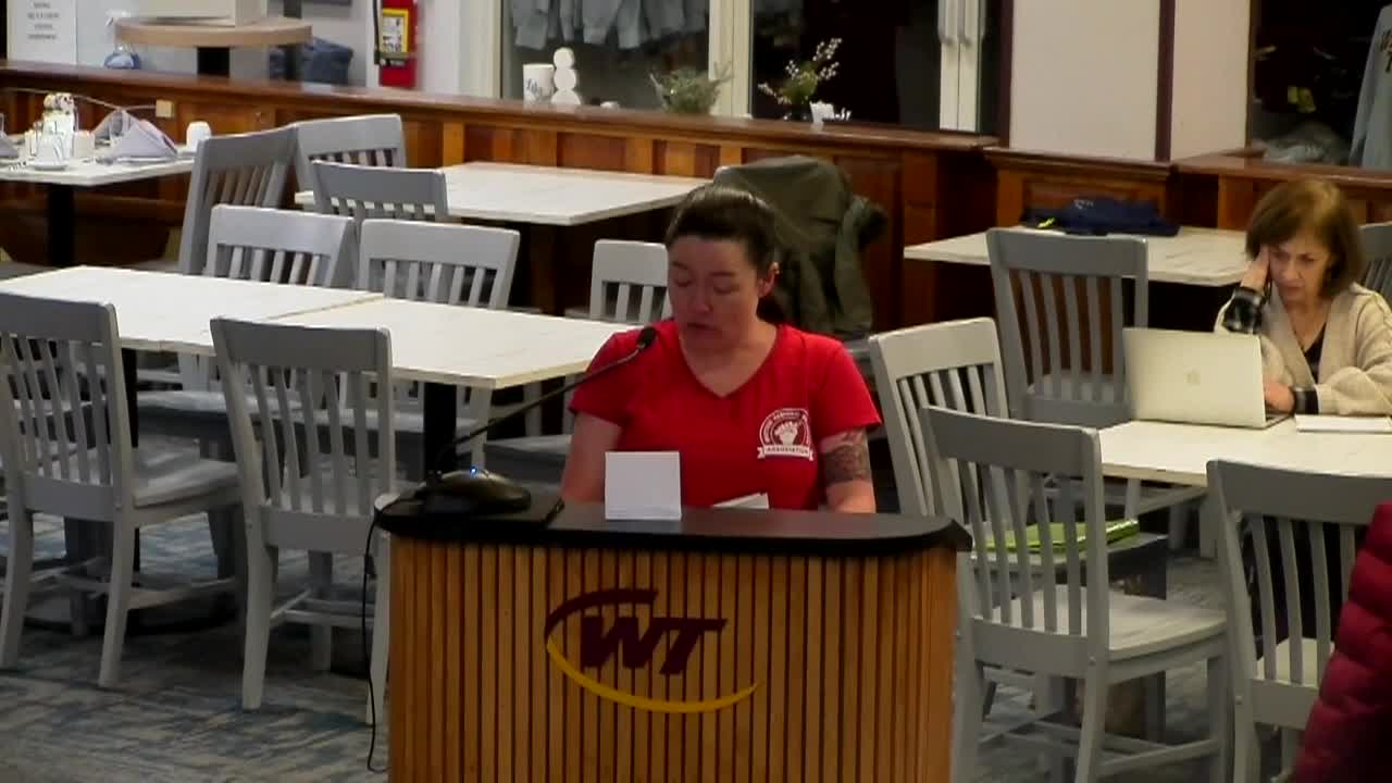 Whittier Tech School Committee Meeting 1/14/26