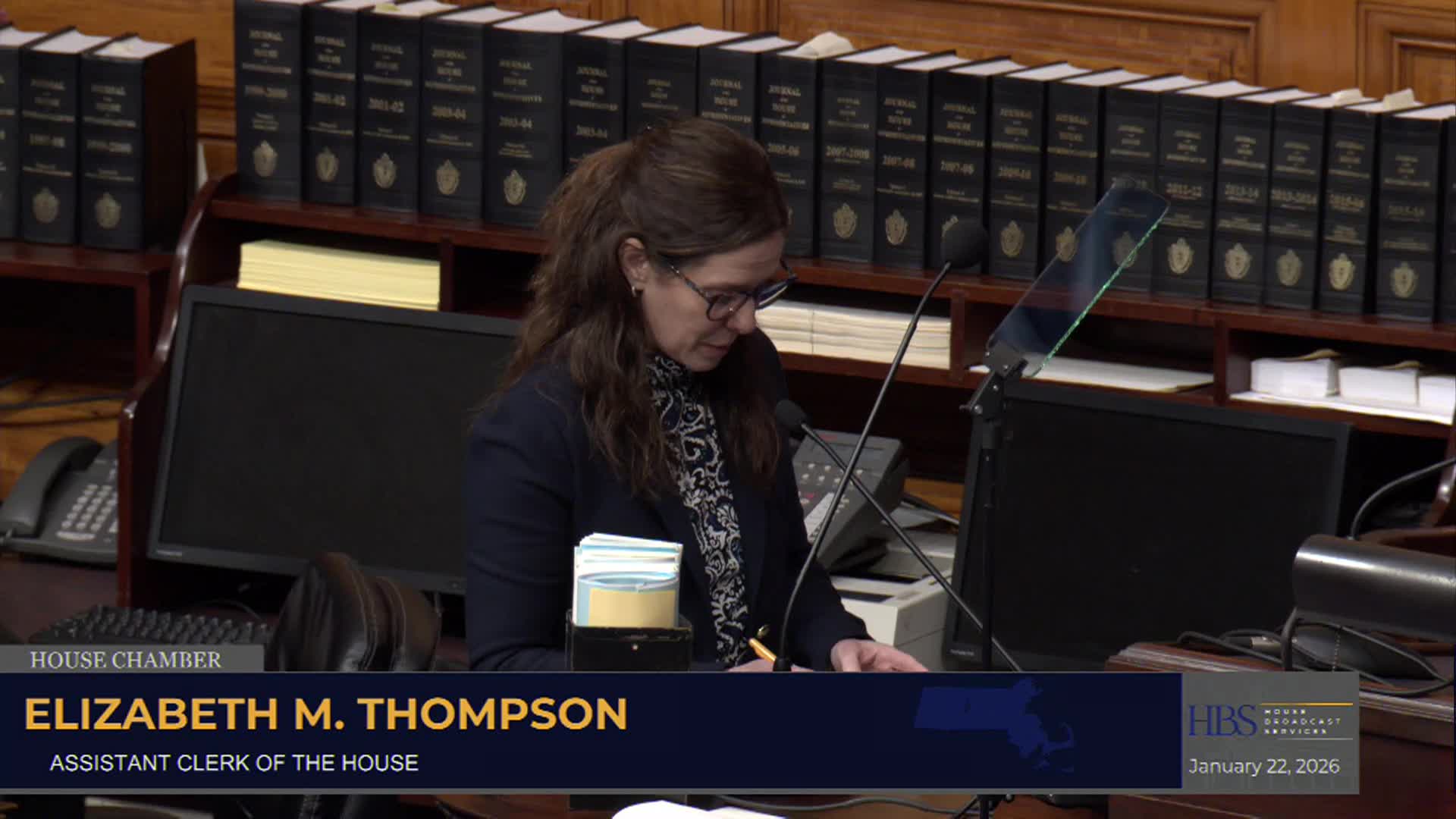 MA House of Rep Session: Gov. Healey's bill to manage federal tax changes 1/22/26