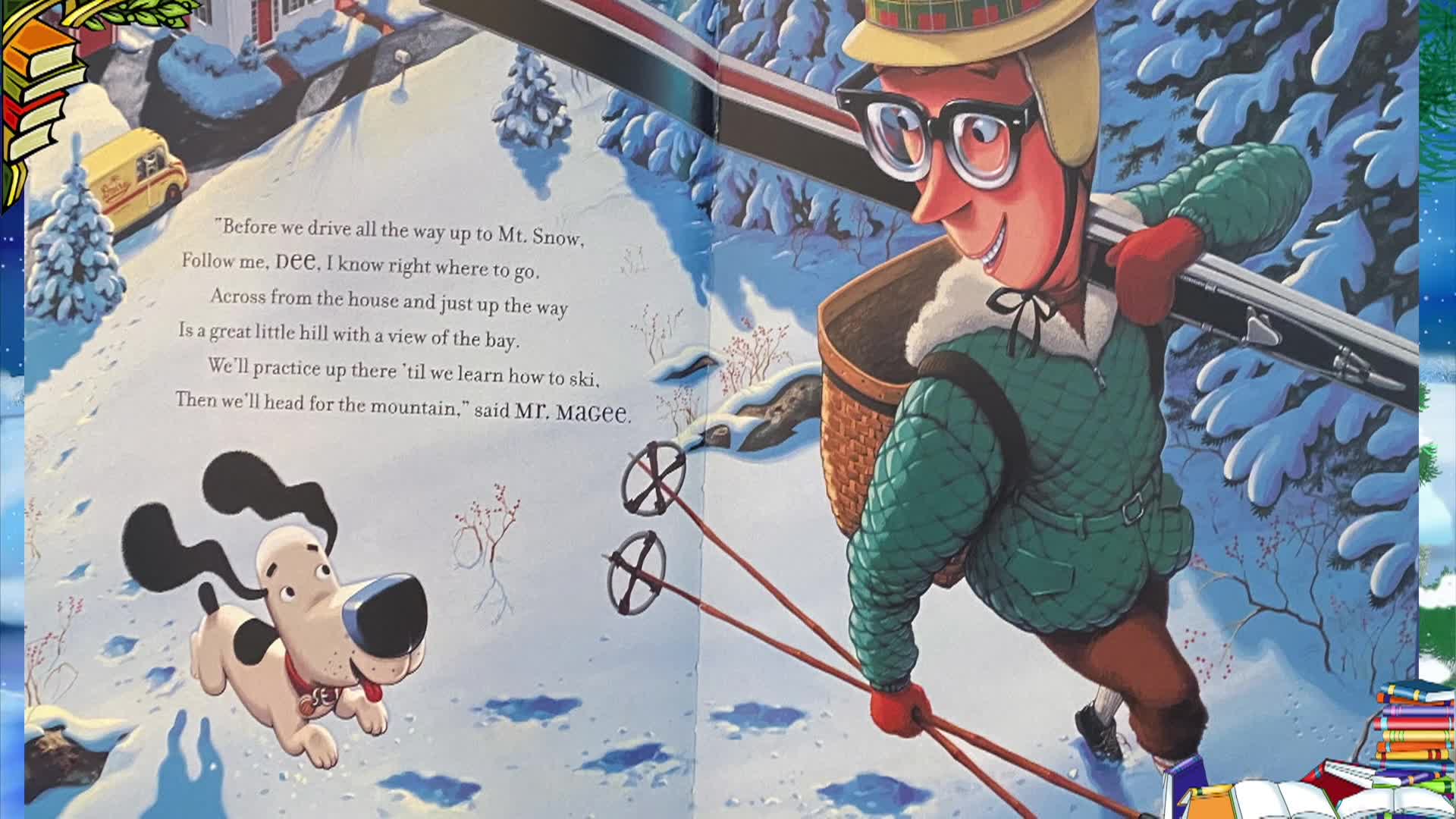 Cosette's Enchanted Journey's Ep.95: Learning to Ski with Mr. Magee, Chris Van Dusen