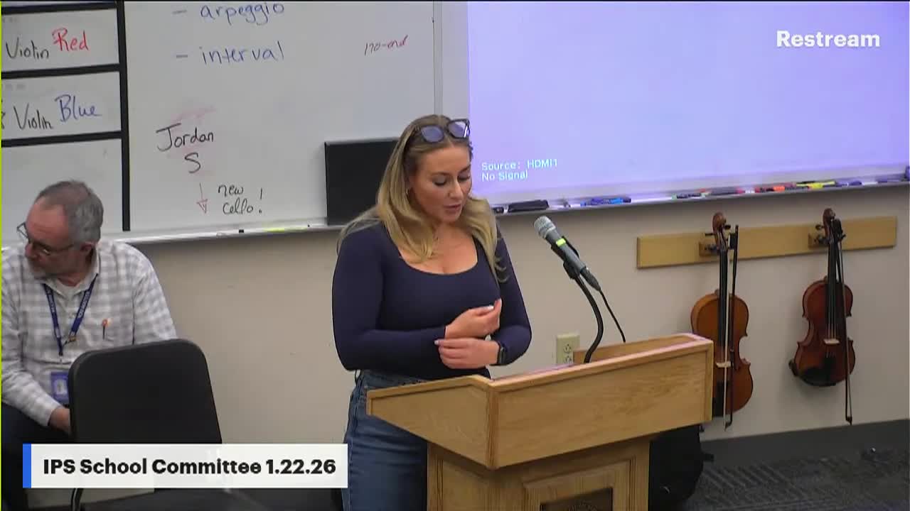 Ipswich School Committee Meeting 2/4/26