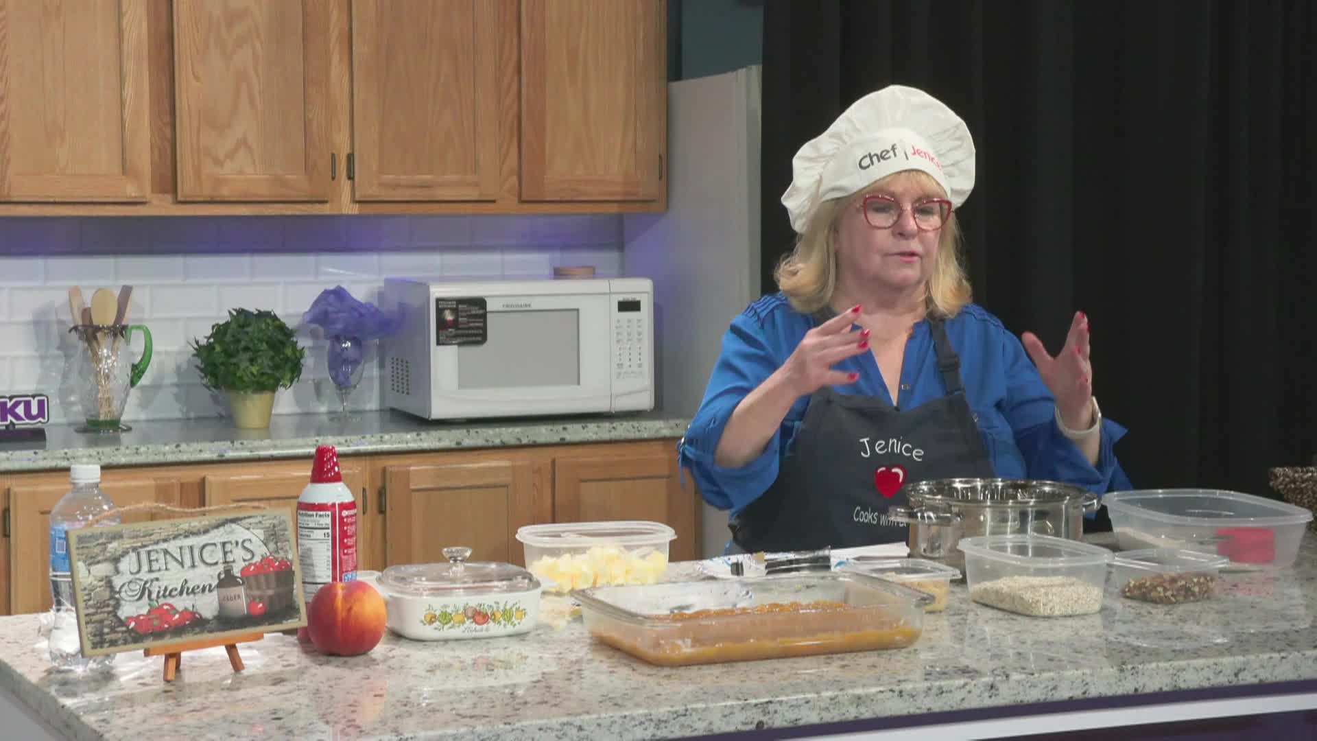 What's Cooking: Jenice's Kitchen - Peach Crisp