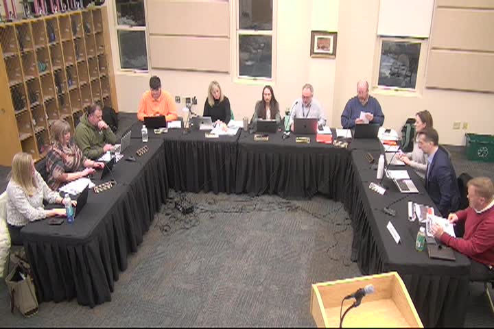 Ipswich School Committee Meeting 2/5/26