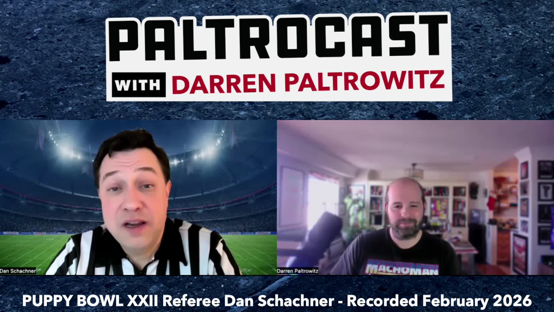 Paltrocast: Puppy Bowl ref Dan Schachner and authors Steven Blush and Michael J. Pastore