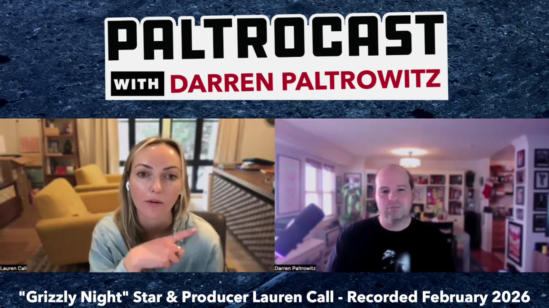 Thumbnail image for Paltrocast: "Grizzly Night" stars Lauren Call and Oded Fehr & Status Quo co-founder Francis Rossi