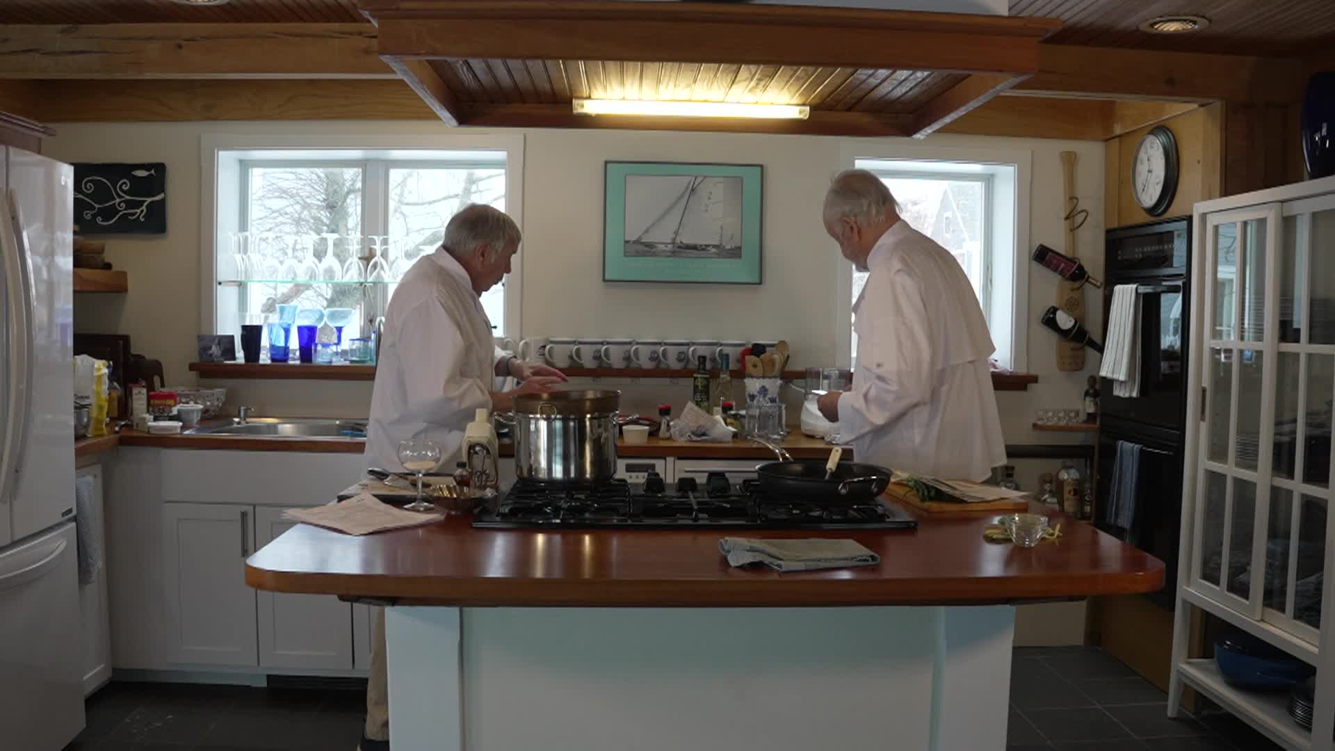 Grumpy Old Men Cooking: Soufflé and Salmon