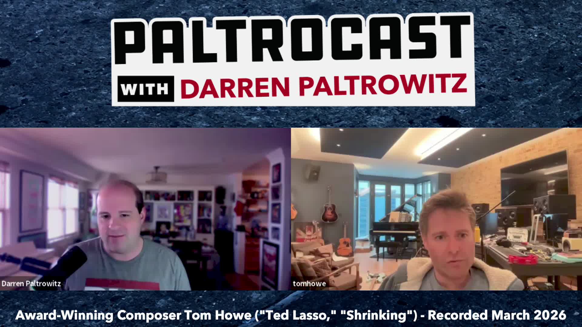 Thumbnail image for Paltrocast:  composer Tom Howe, producer George Schlatter, Sock It To Me dir Chris Coronado & Pizza Movie stars