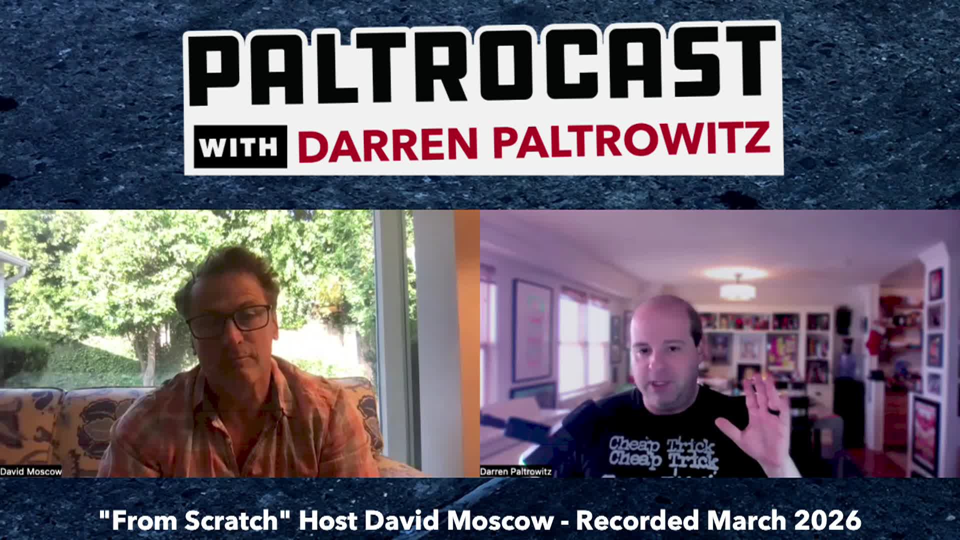 Paltrocast: From Scratch host David Moscow and singer/songwriter Ana Cristina Cash