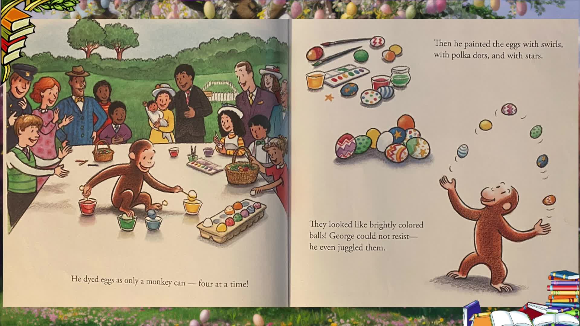 Thumbnail image for Cosette's Enchanted Journey's Ep.104:”Happy Easter Curious George” Margret & H.A. Rey