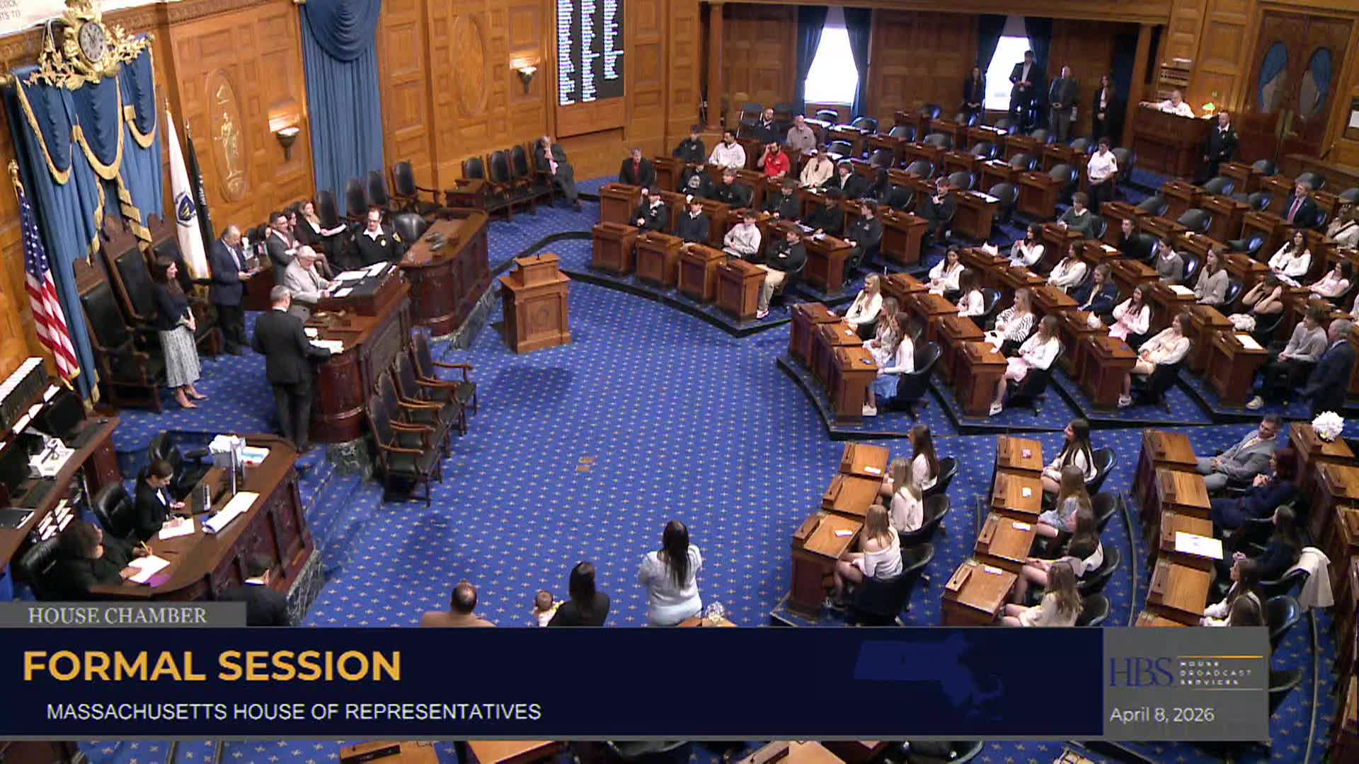 Thumbnail image for MA House of Rep Formal Session: An Act to promote student learning and mental health 4/8/26