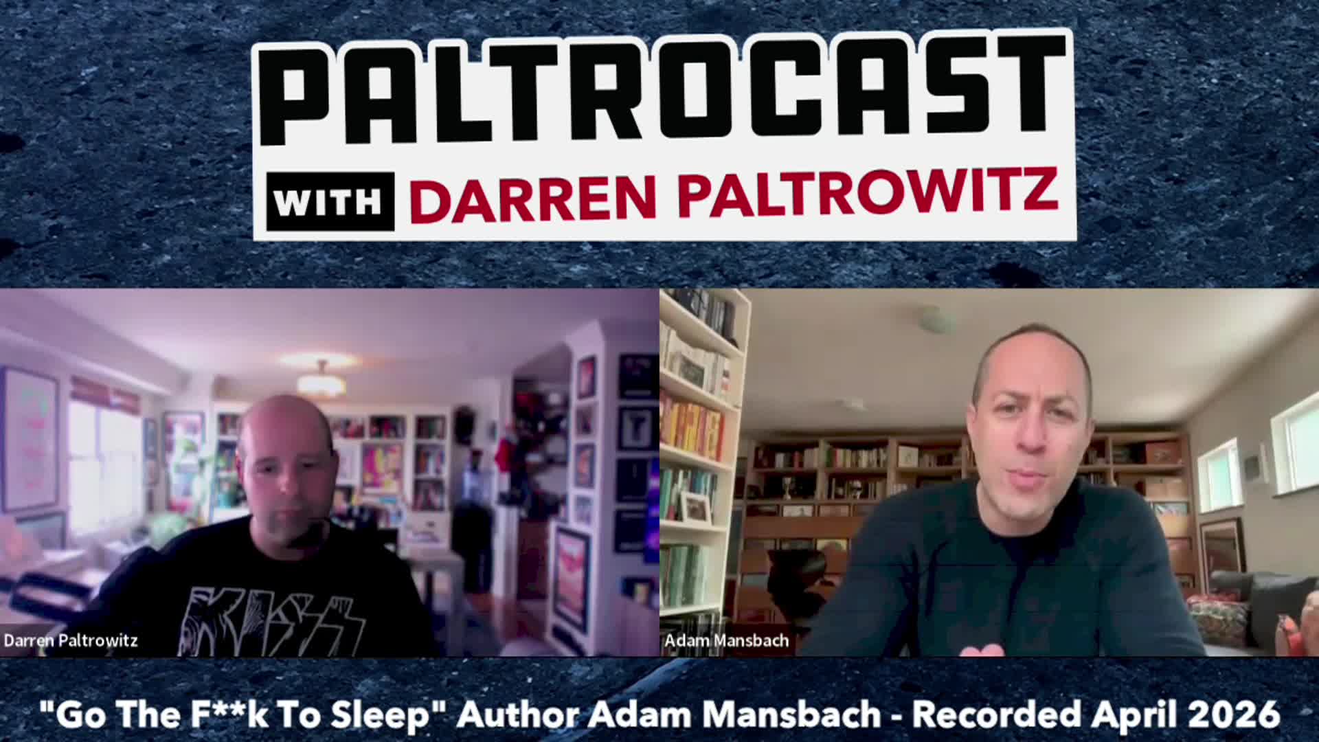 Paltrocast: author Adam Mansbach and narrator/producer Elliot Page and director Drew Denny