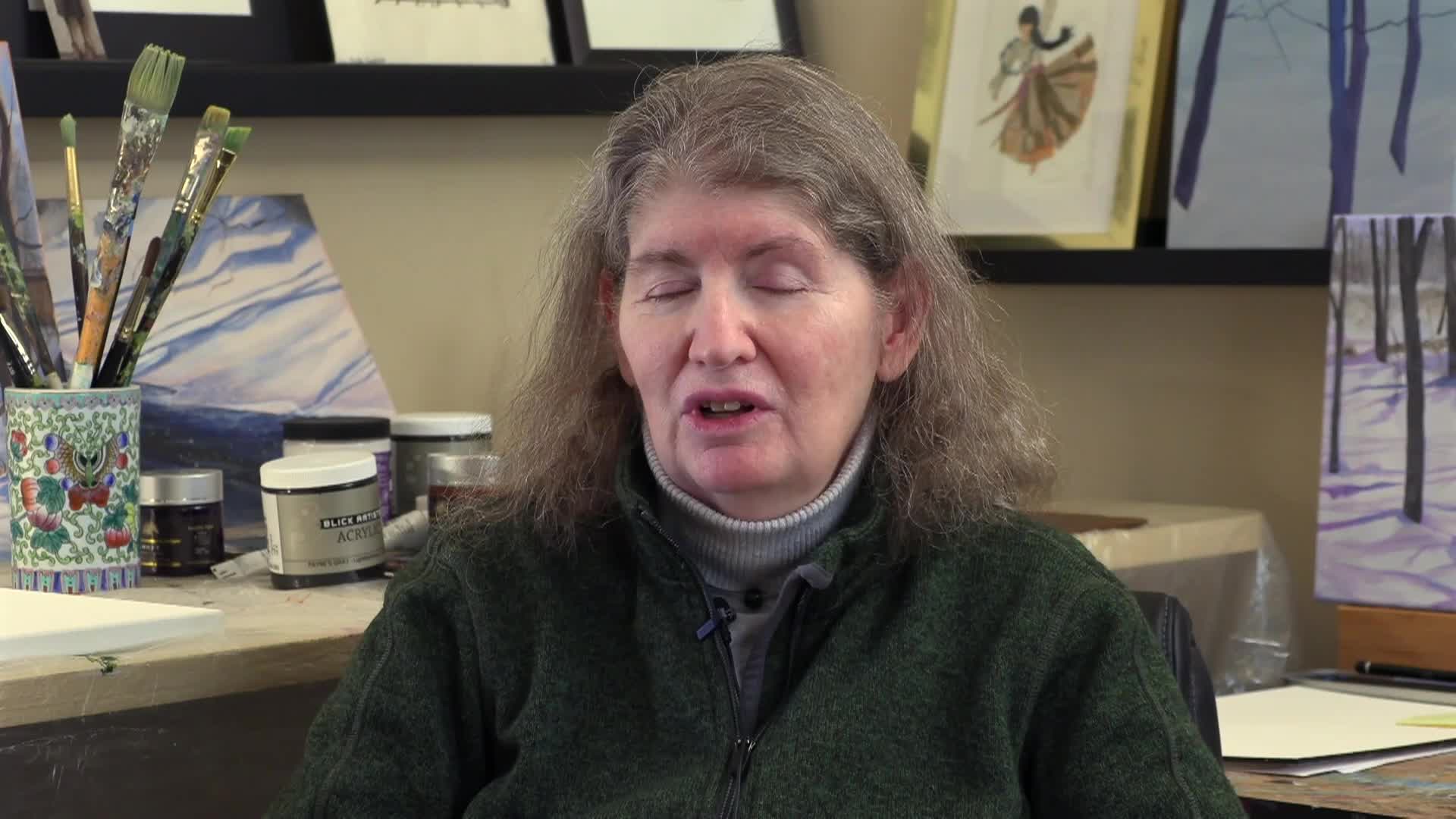 Thumbnail image for The Curious Senior Sue Fleischman, Artist
