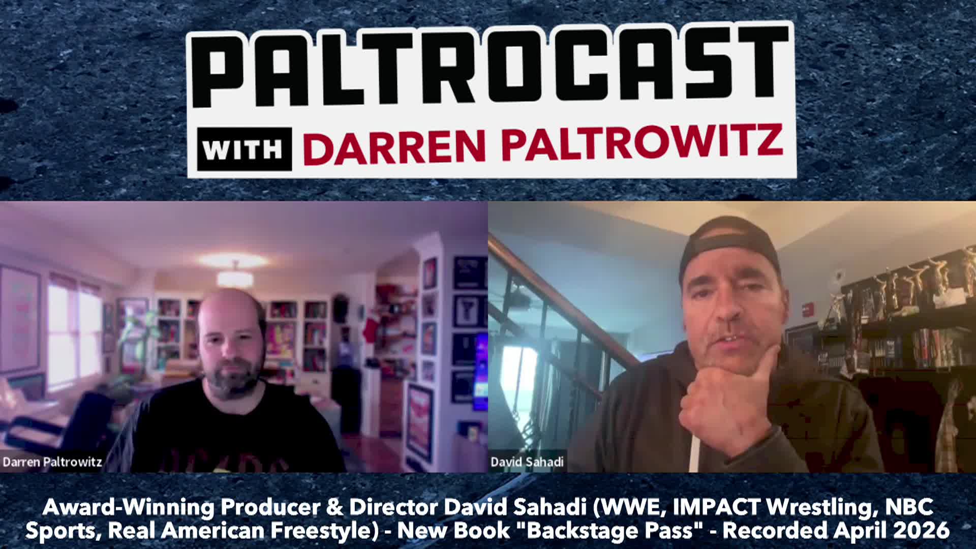 Thumbnail image for Paltrocast: author David Sahadi and "FROM" actress Catalina Sandino Moreno