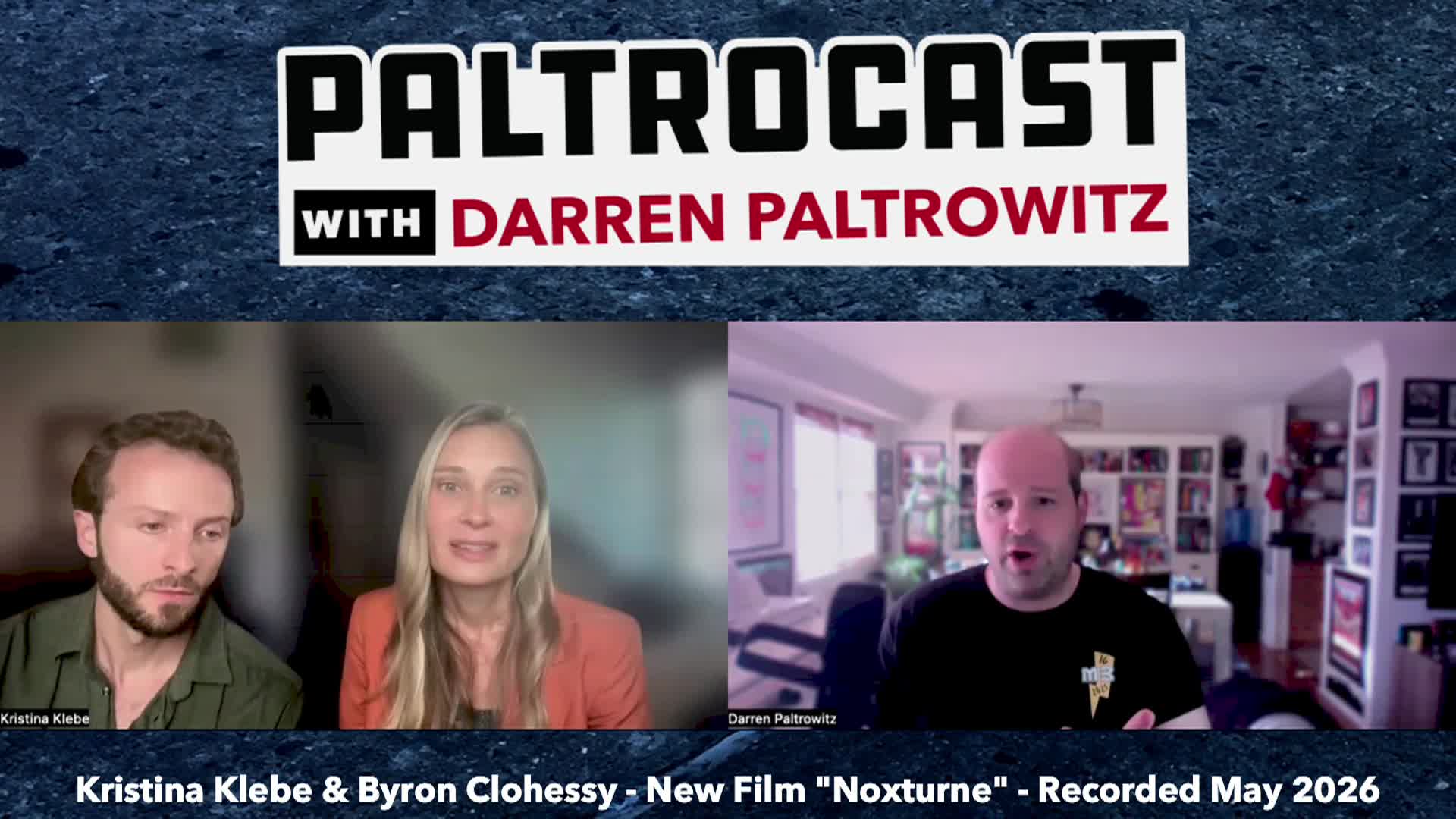 Thumbnail image for Paltrocast: Noxturne dir/star Kristina Klebe and actor Byron Clohessy, Jayler singer James Bartholomew