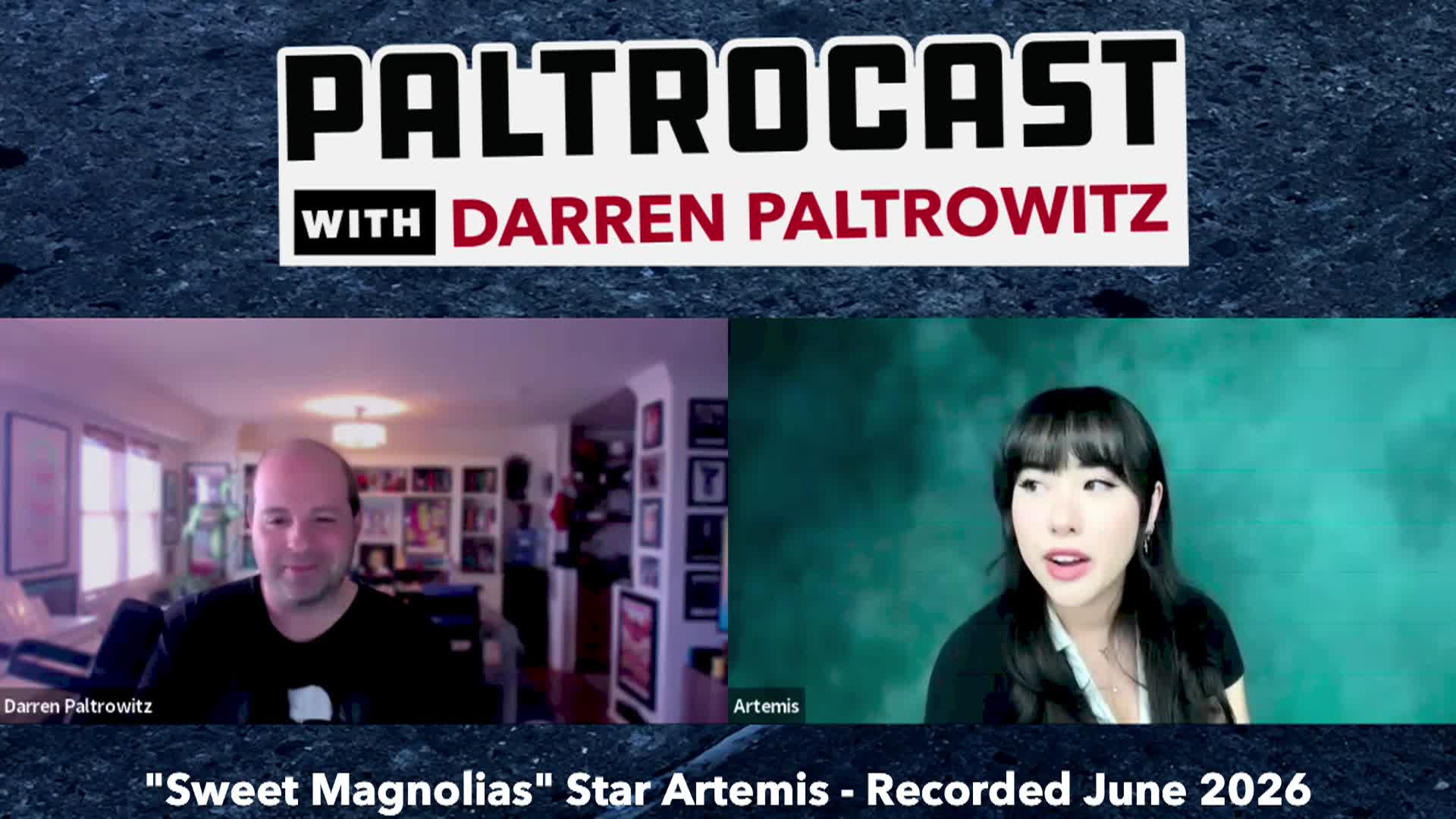 Thumbnail image for Paltrocast: "Sweet Magnolias" star Artemis and actor/musician Jet Jurgensmeyer