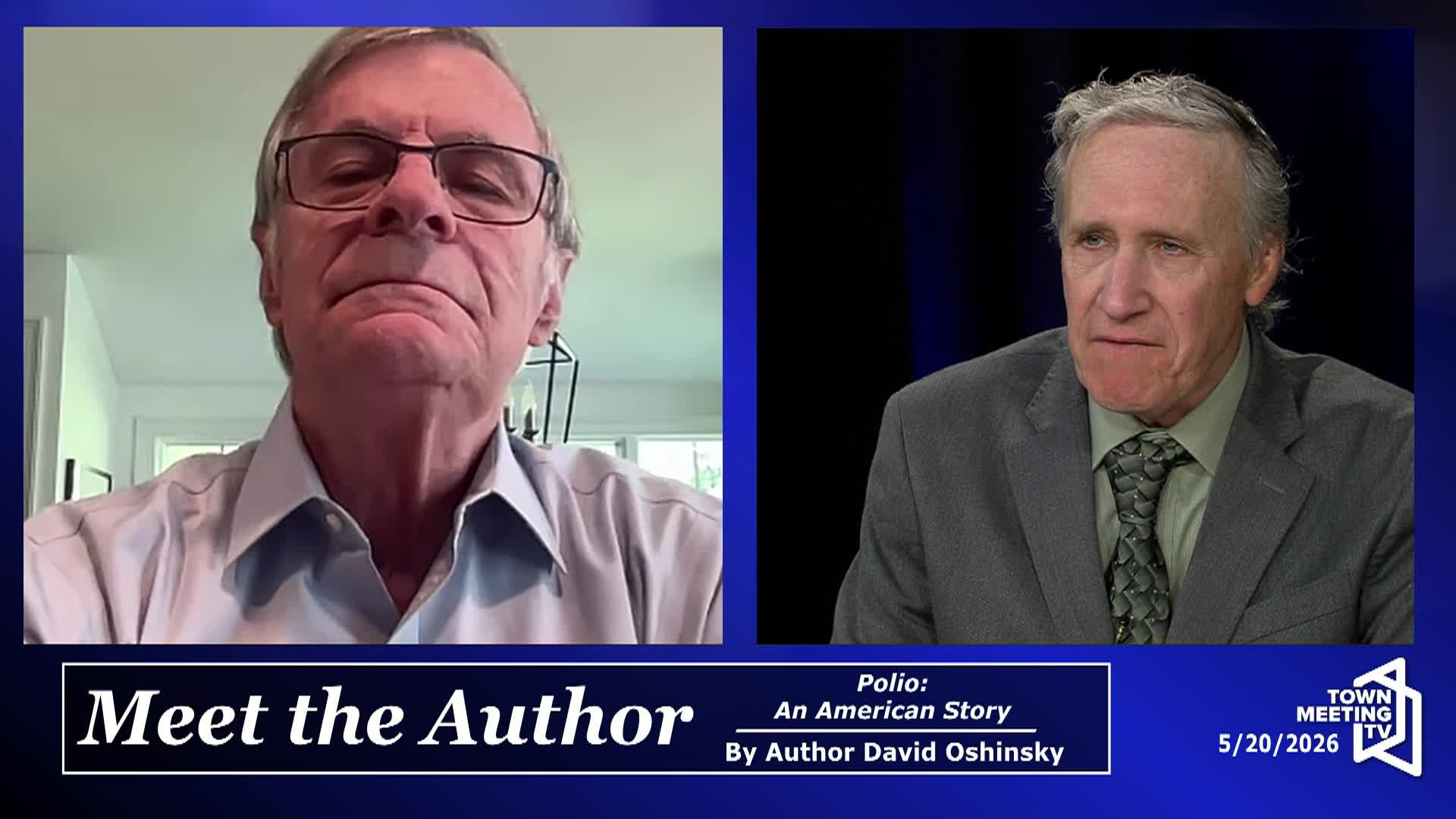 Thumbnail image for Meet the Author: author David Oshinsky, Polio: An American Story