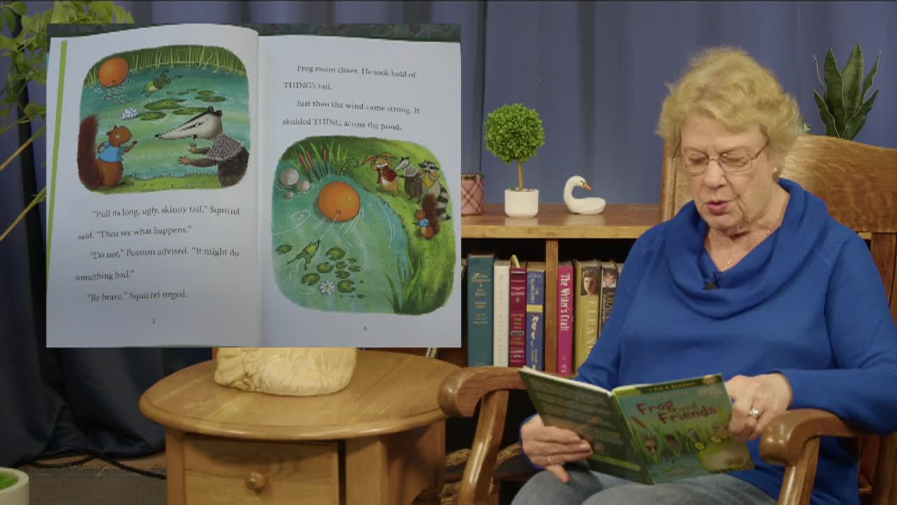 Thumbnail image for Lunenburg Storytime: Frog and Friends, The Ghost in Dobb's Diner, Bicycle Bear...