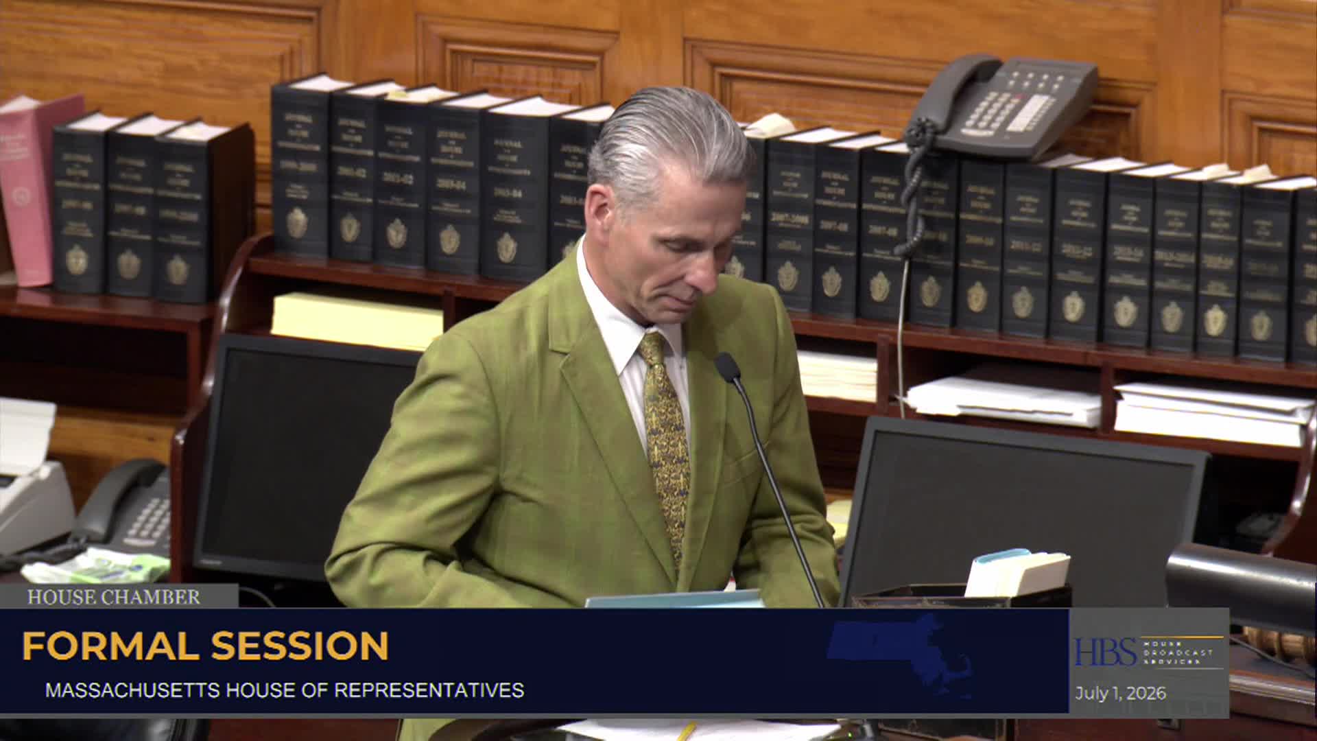 Thumbnail image for MA House of Rep Formal Session: a compromise $63.4B FY27 budget bill 7/1/26