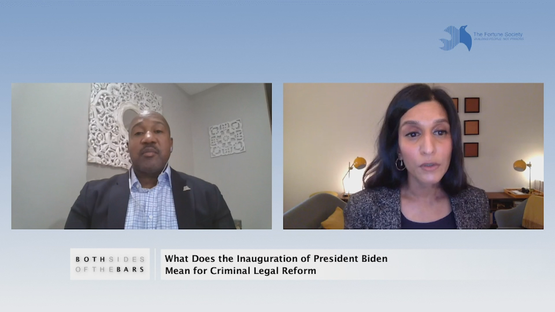 Thumbnail image for Both Sides of The Bar:  What does the Inauguration of Pres Biden mean for the Criminal Legal Reform