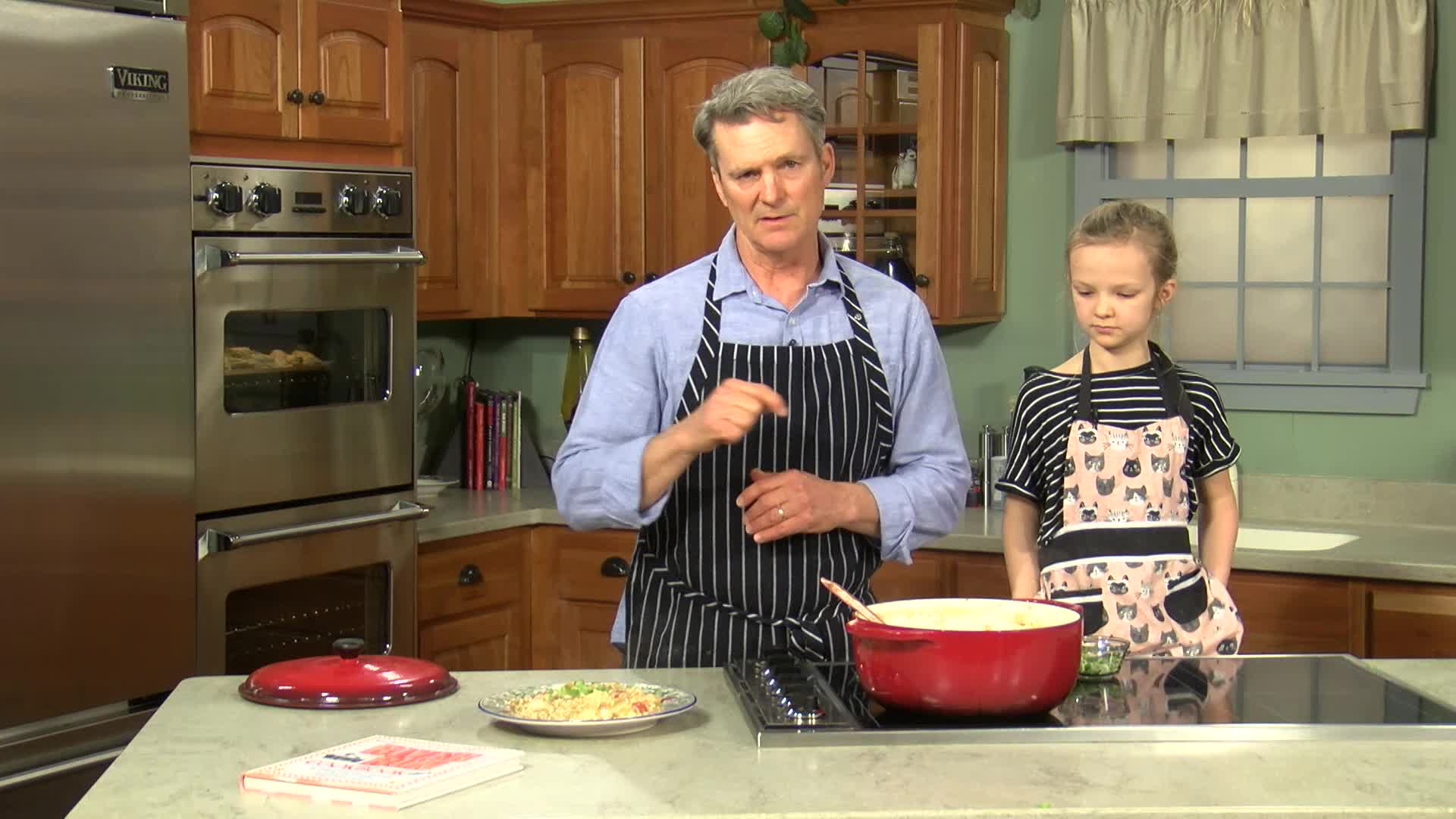 Thumbnail image for Family Style with Jimmy and June Kennedy Making Jambalaya