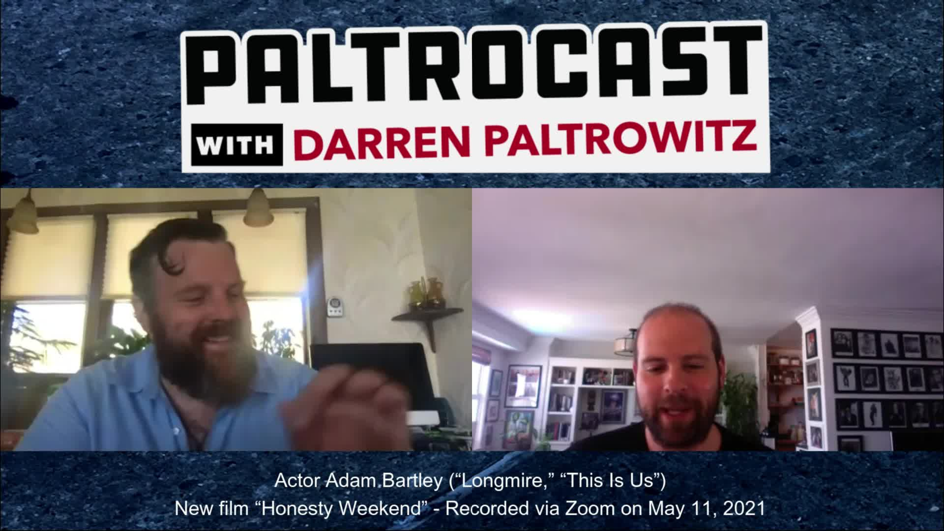 Thumbnail image for Paltrocast: Actor Adam Bartley ("Longmire") & Rapper YungManny