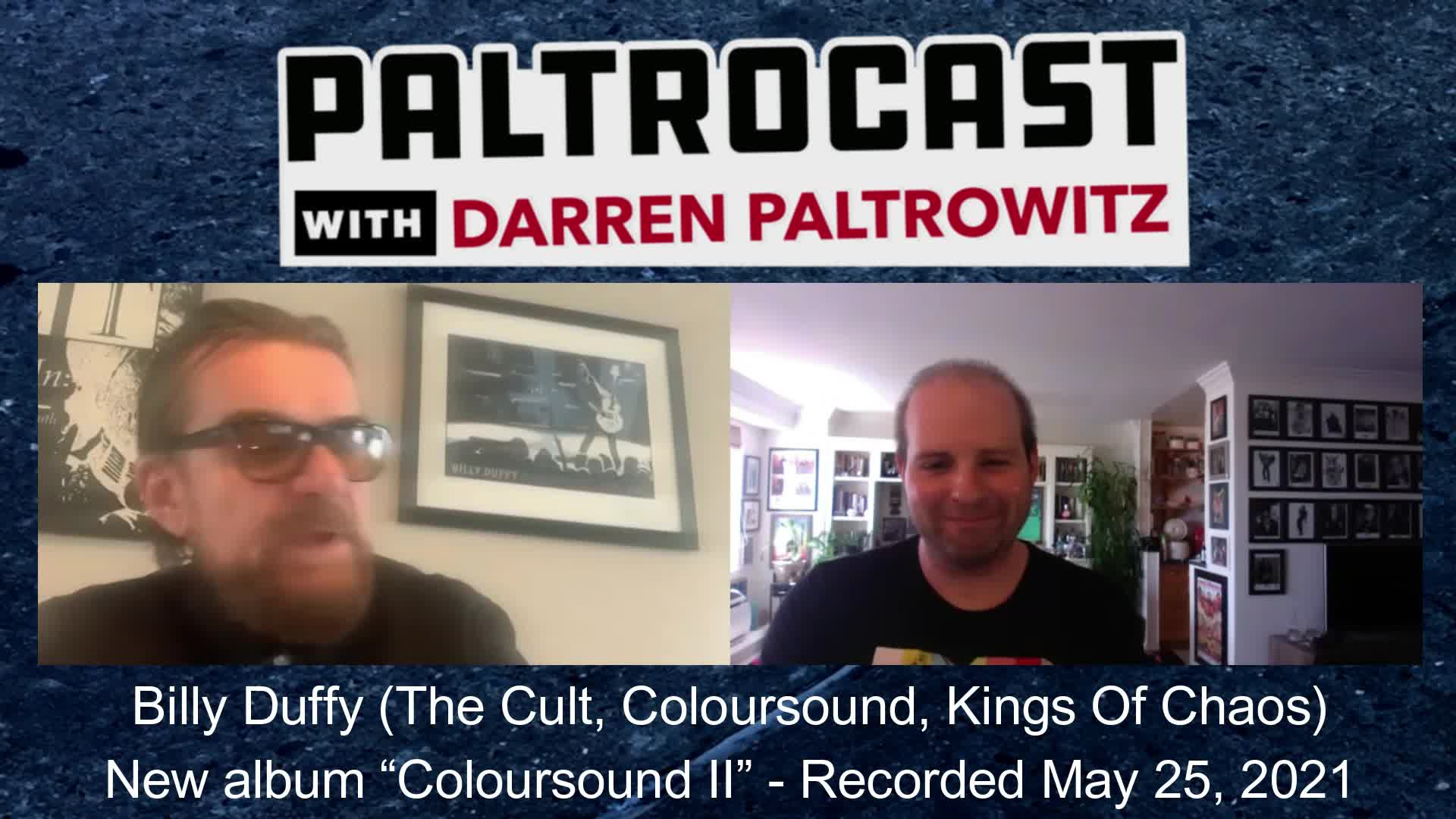 Thumbnail image for Paltrocast: Billy Duffy (The Cult, Coloursound) + Actress Paige Howard