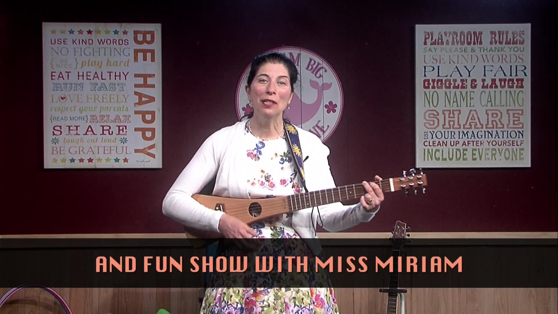 Thumbnail image for Sing Along Fun with Miss Miriam: Caring for Our Earth