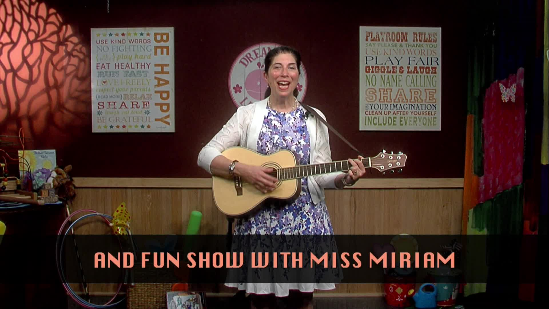 Thumbnail image for Sing Along Fun with Miss Miriam: Good Sport