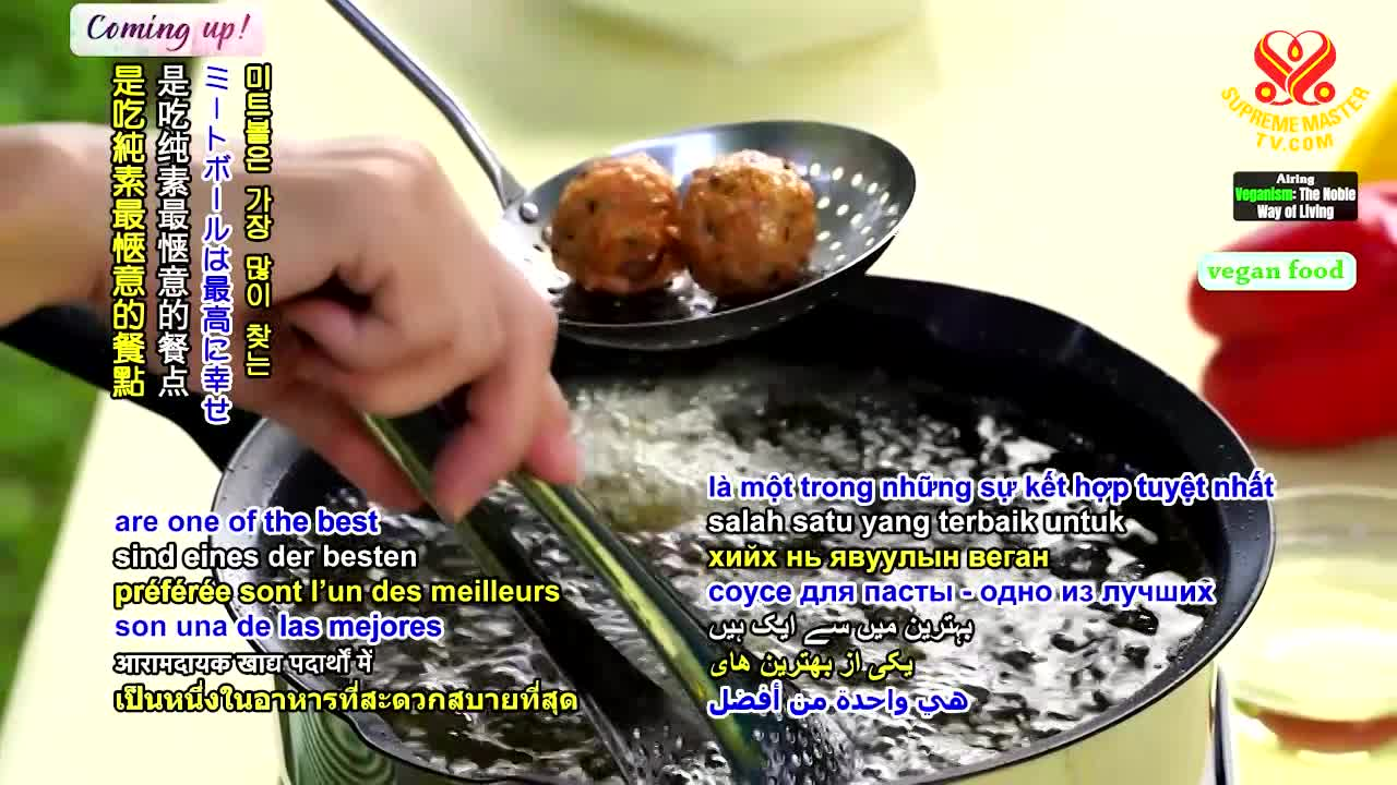 Thumbnail image for Supreme Master TV Cooking Vegan Meals