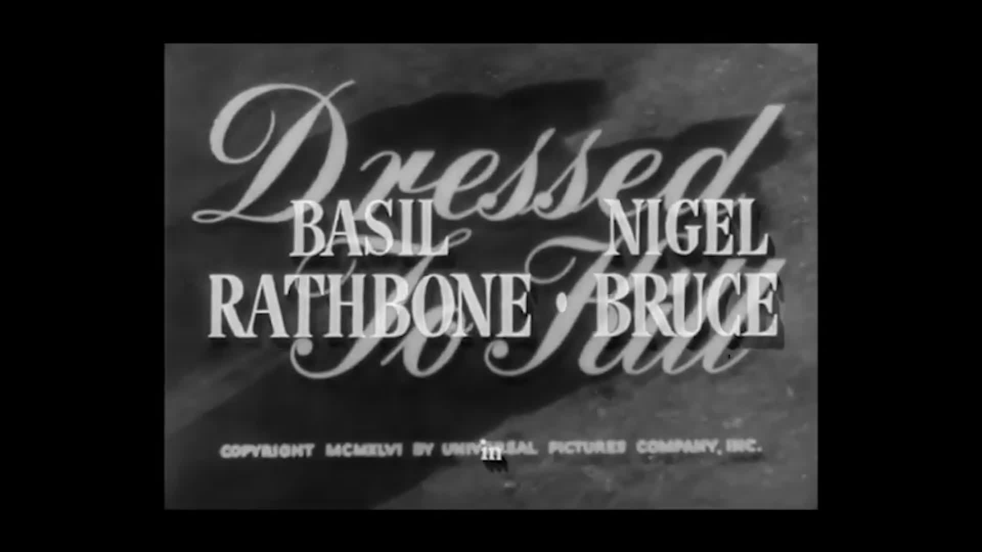 Thumbnail image for ICAM Aberrant Movie: Dressed To Kill (1946)