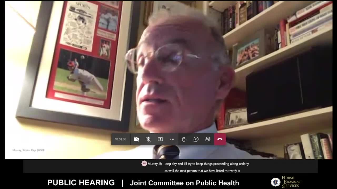 Thumbnail image for MA Joint Committee on Public Health Hearing Part 4 of 5