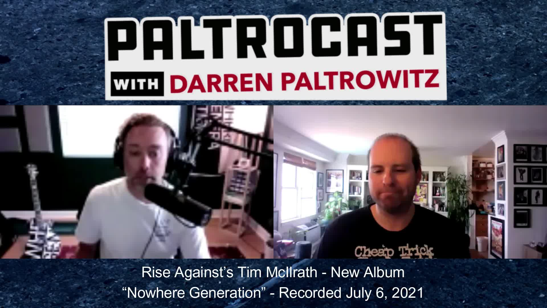 Thumbnail image for Paltrocast Rise Against's Tim McIlrath + Styx's Dennis DeYoung
