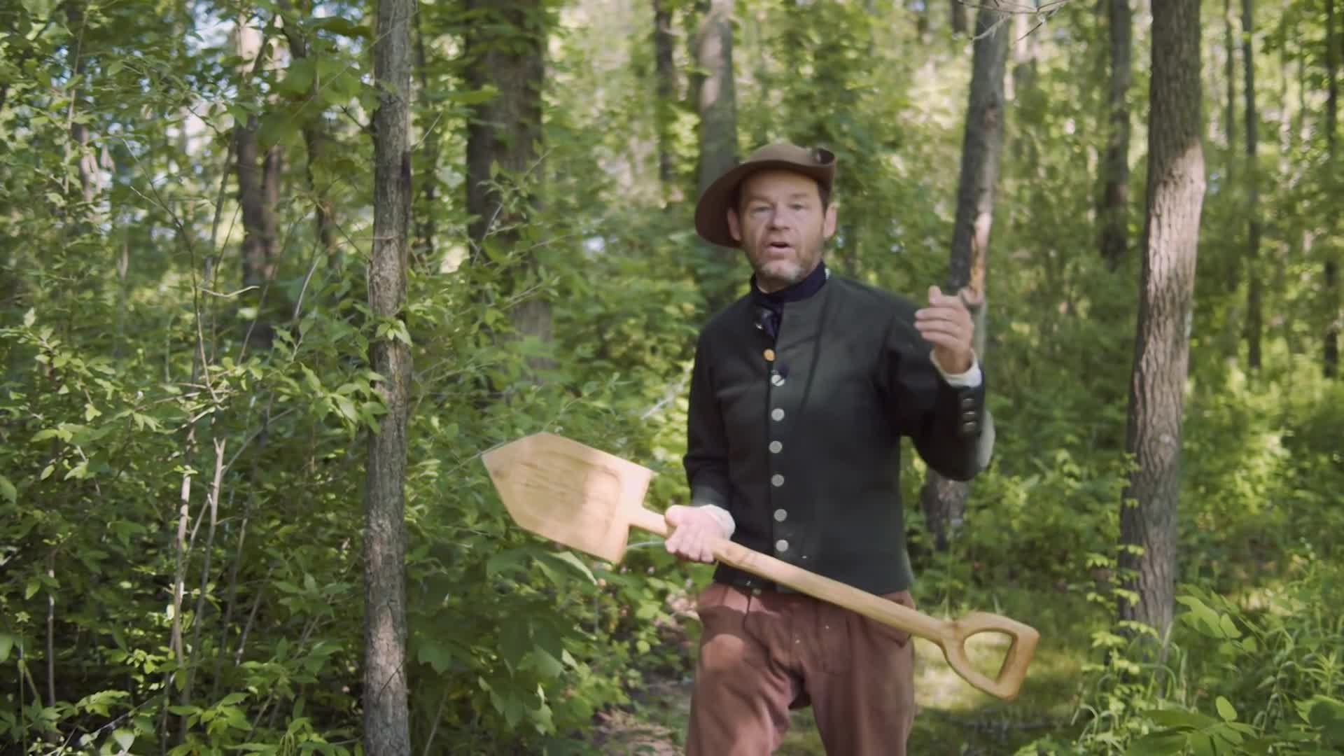 Thumbnail image for Live History: Making Tools From the Forest - Townsends Wilderness Homestead