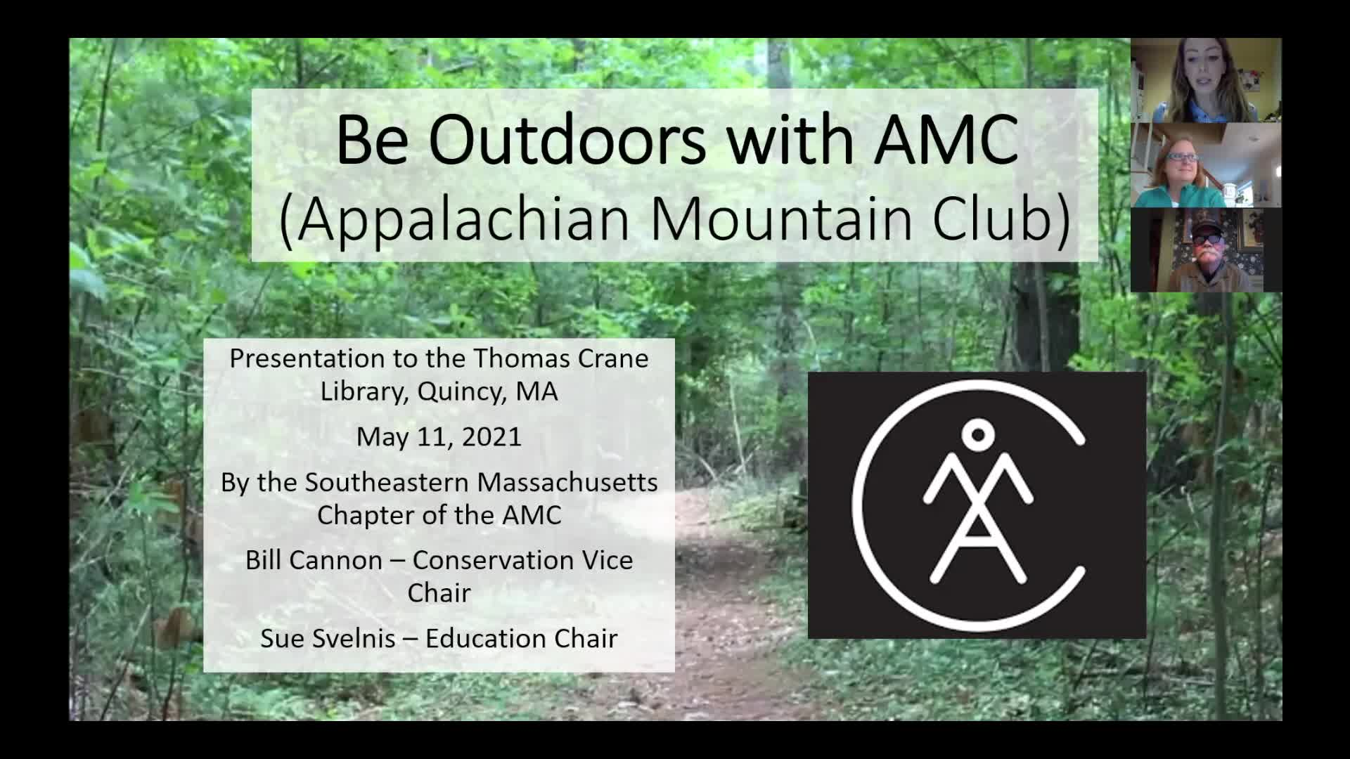Thumbnail image for Thomas Crane Public Library Presents: Be Outdoors with the Appalachian Mountain Club