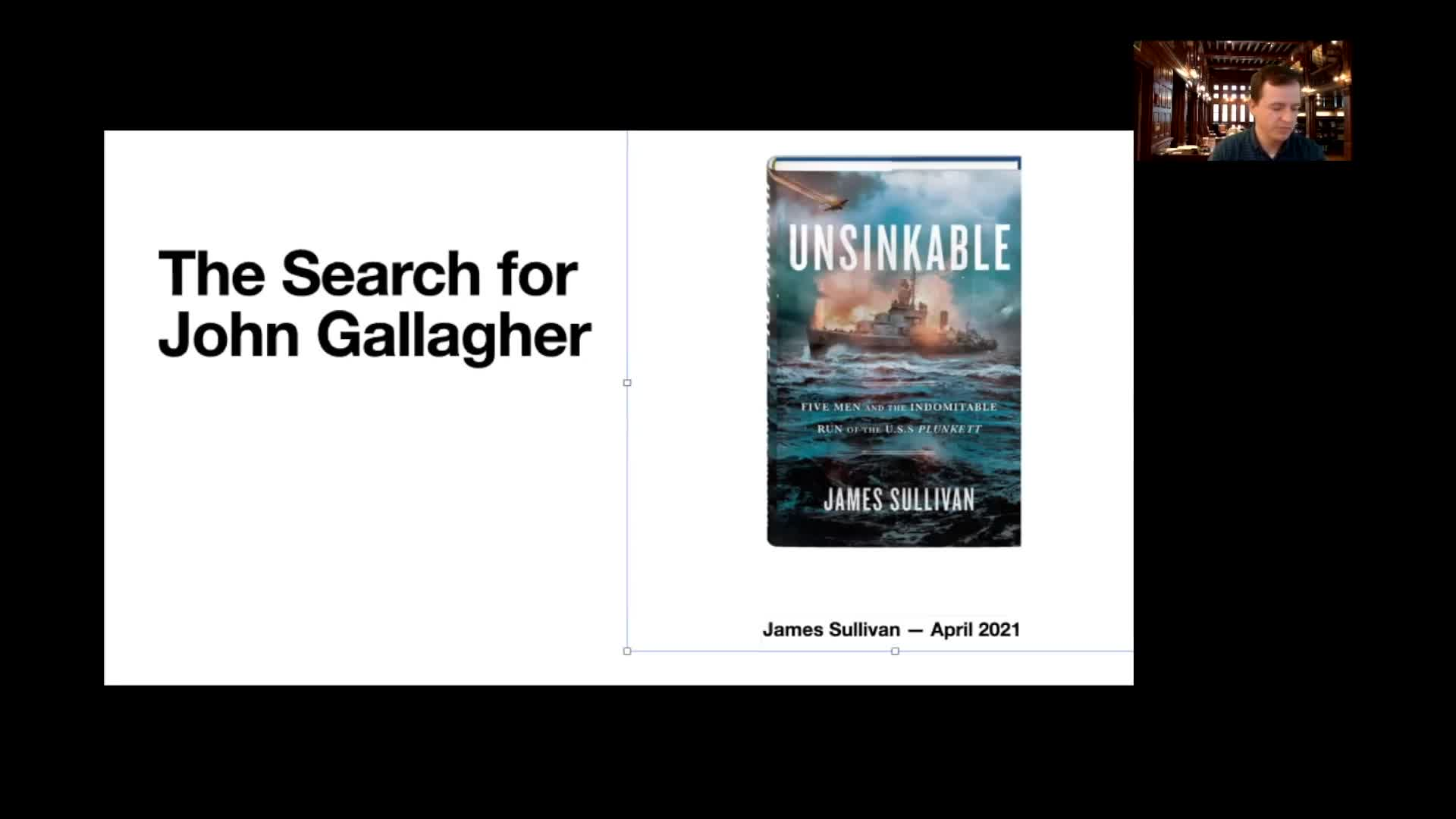 Thumbnail image for Thomas Crane Public Library Presents: Unsinkable by James Sullivan
